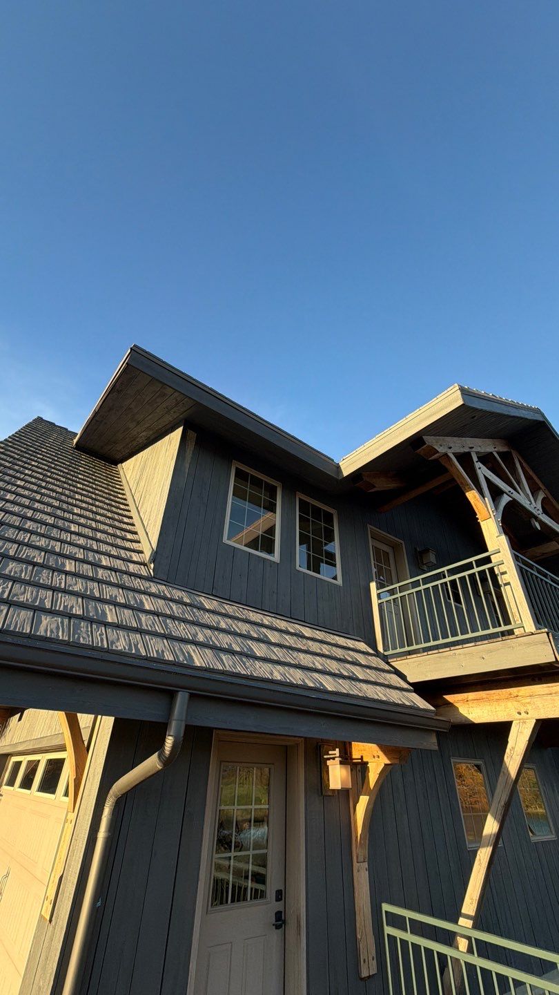 Residential Roofing Installation using Kassel Shake Beech by Nitro Roofing and Construction