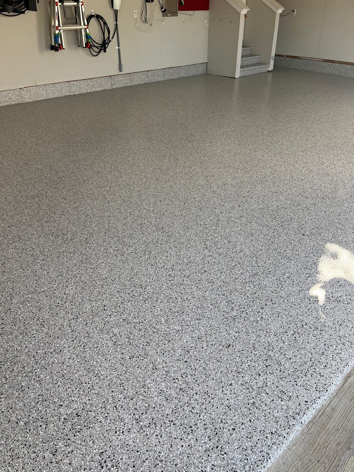 Garage Floor Coating using Cabin Fever by My Garage Floor Guys