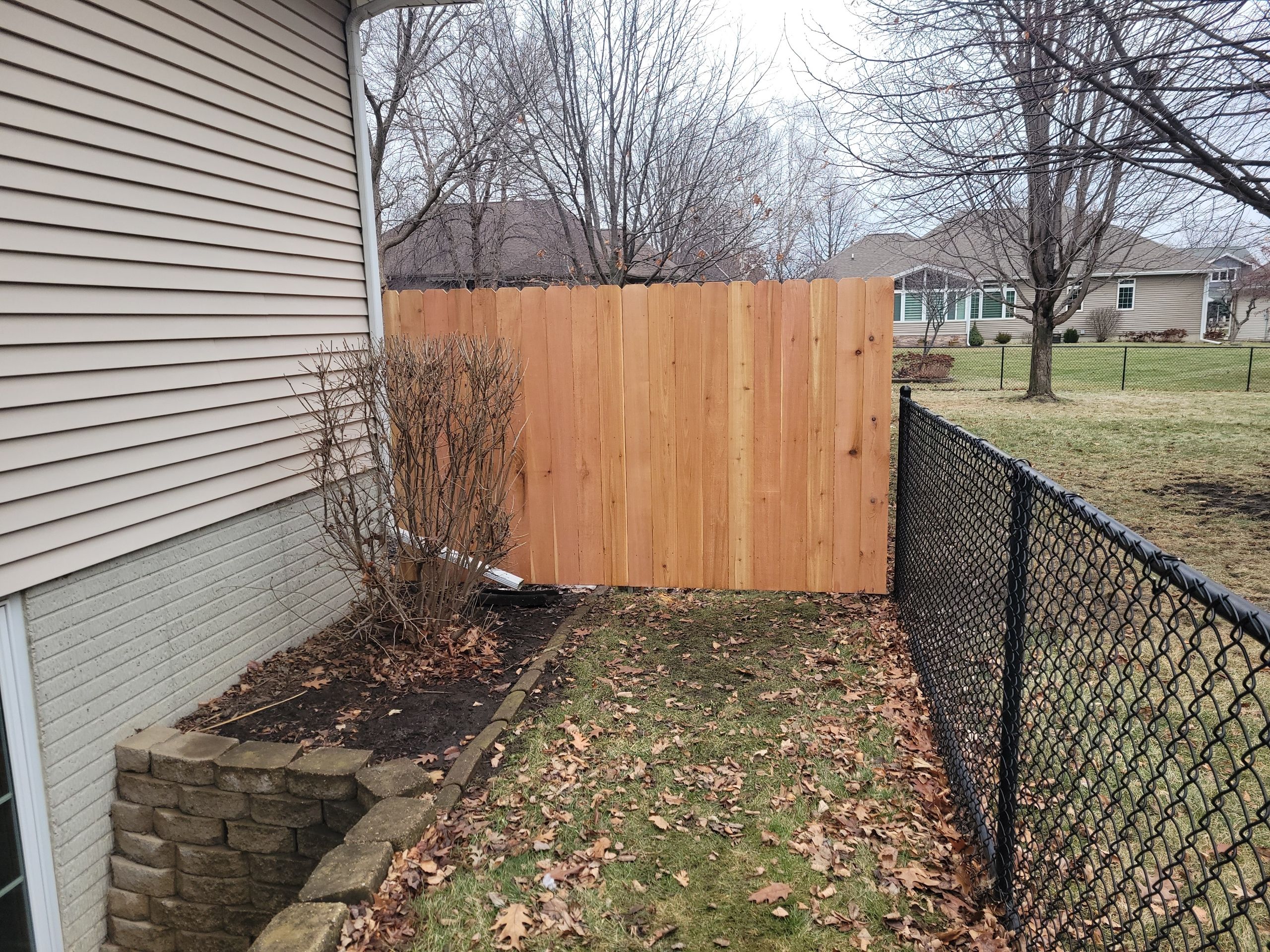Project in Cedar Falls by Perfect Picket Fence and Stain