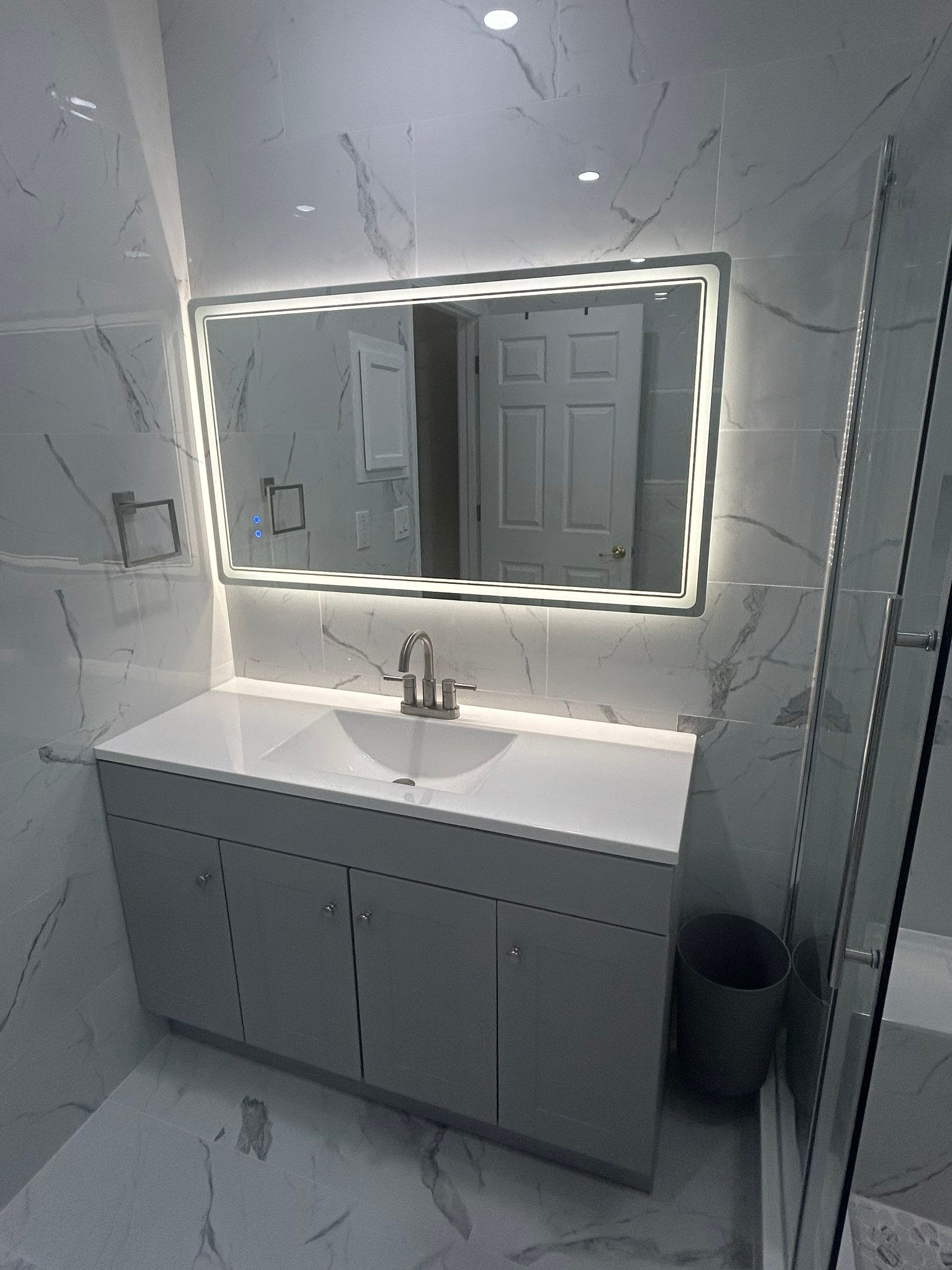 Hallway Bathroom & Closet Renovation by urban green energy llc