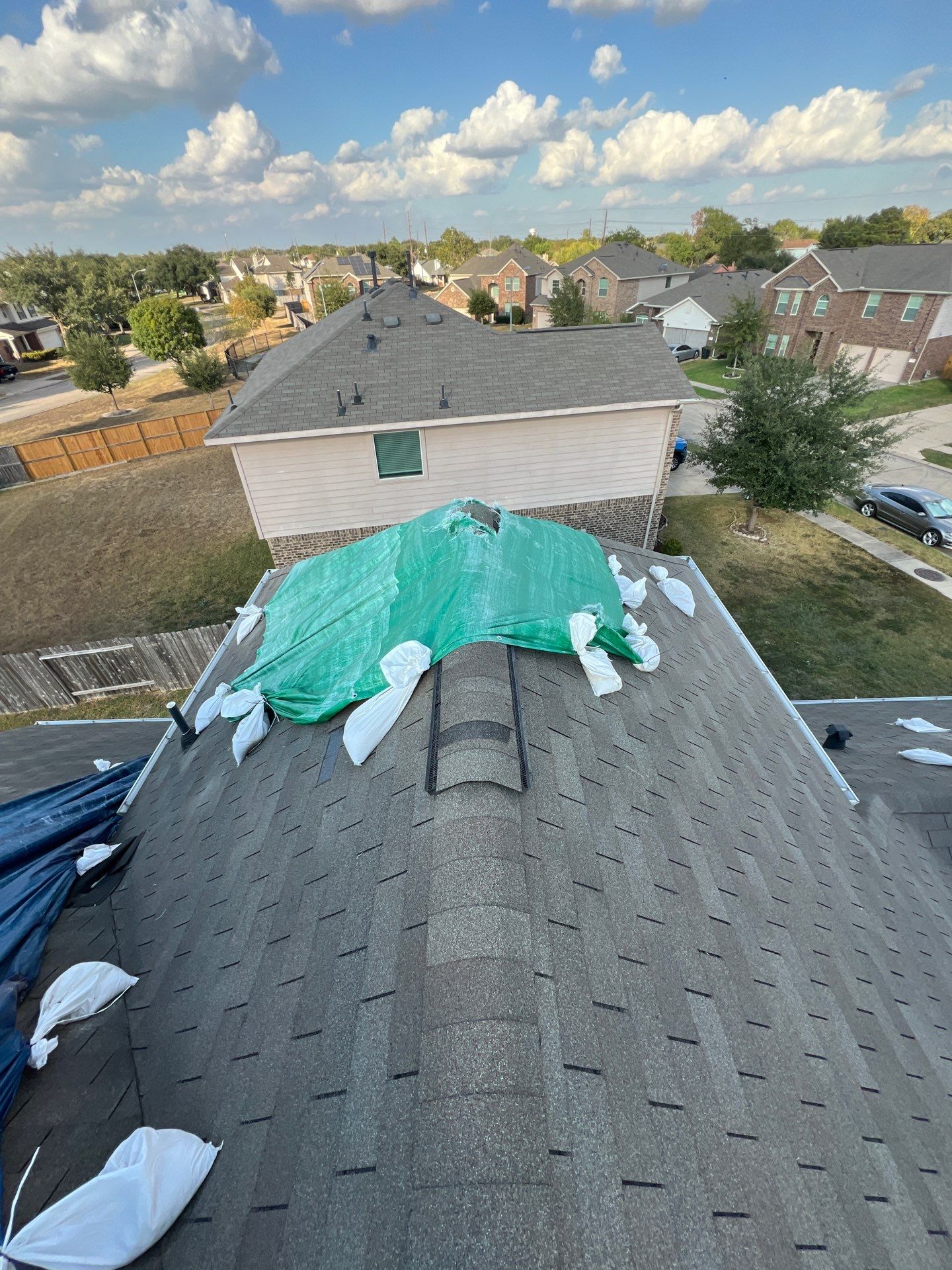 Residential Roofing Repair using Owen's Corning Duration (Lifetime) Shingles by Roof Repair Company