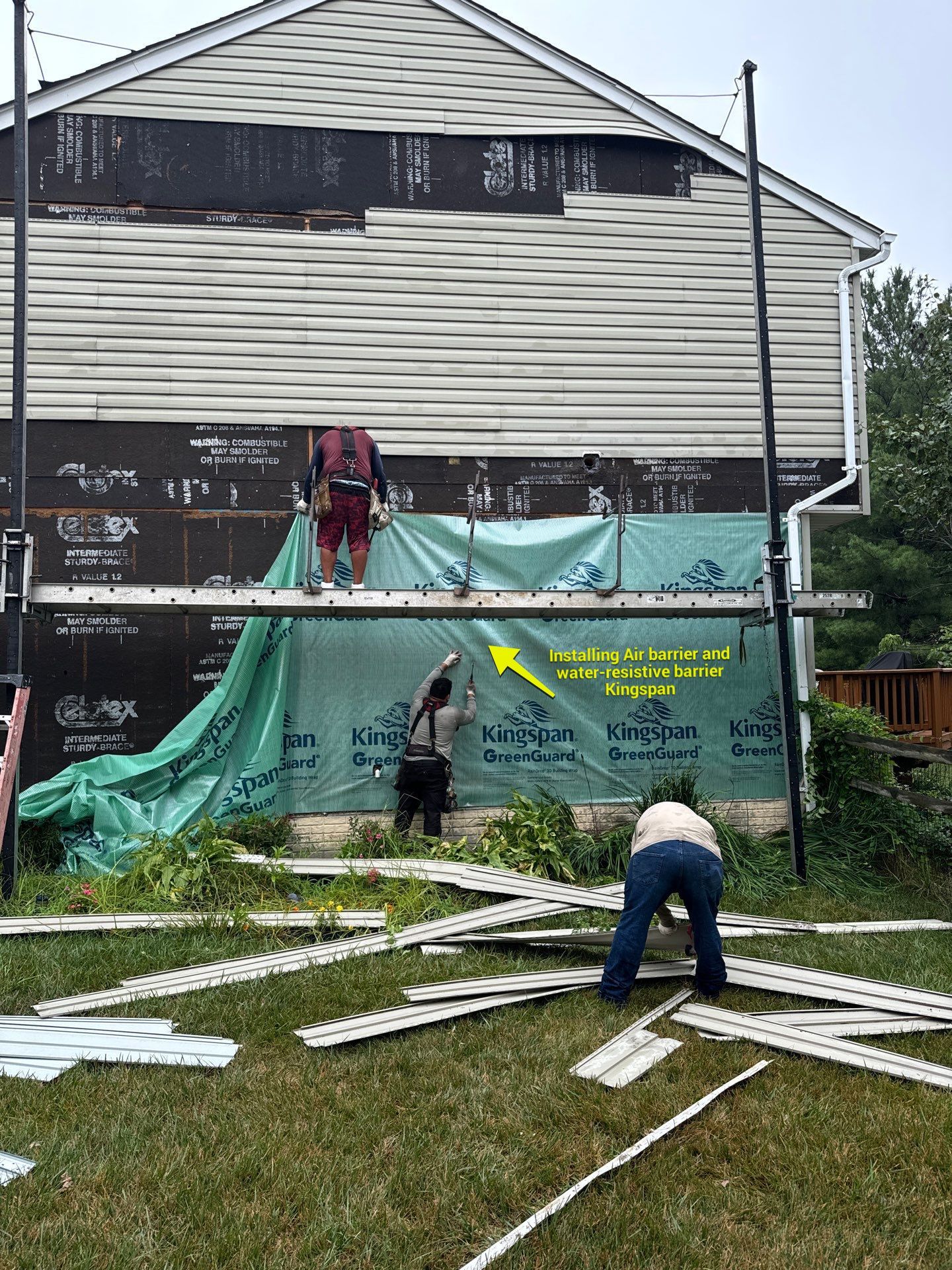 New siding    by Alpha Design Services