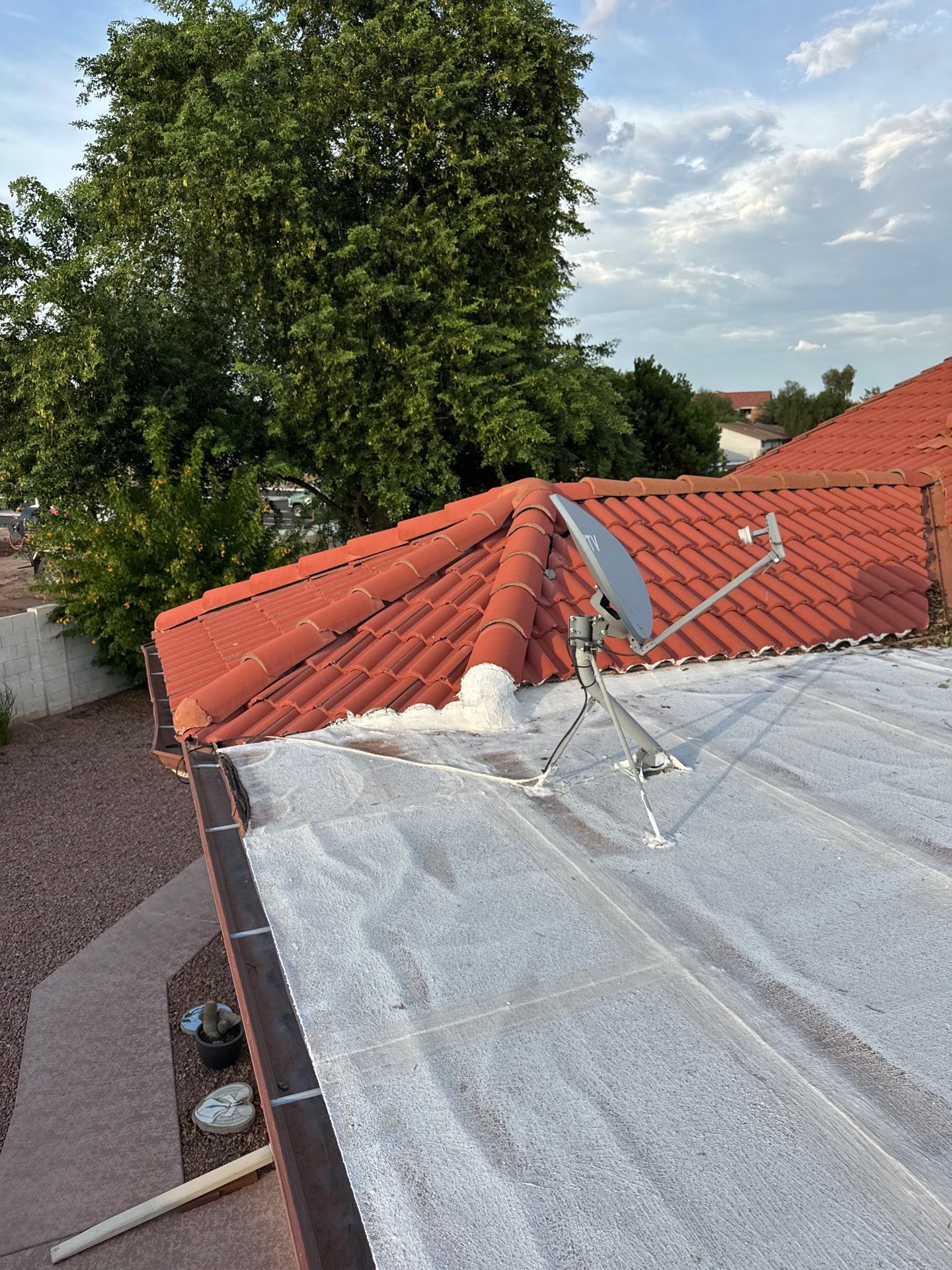 Residential Roof Install using Flat Roofing in Mesa by Weather-Tite Roofing