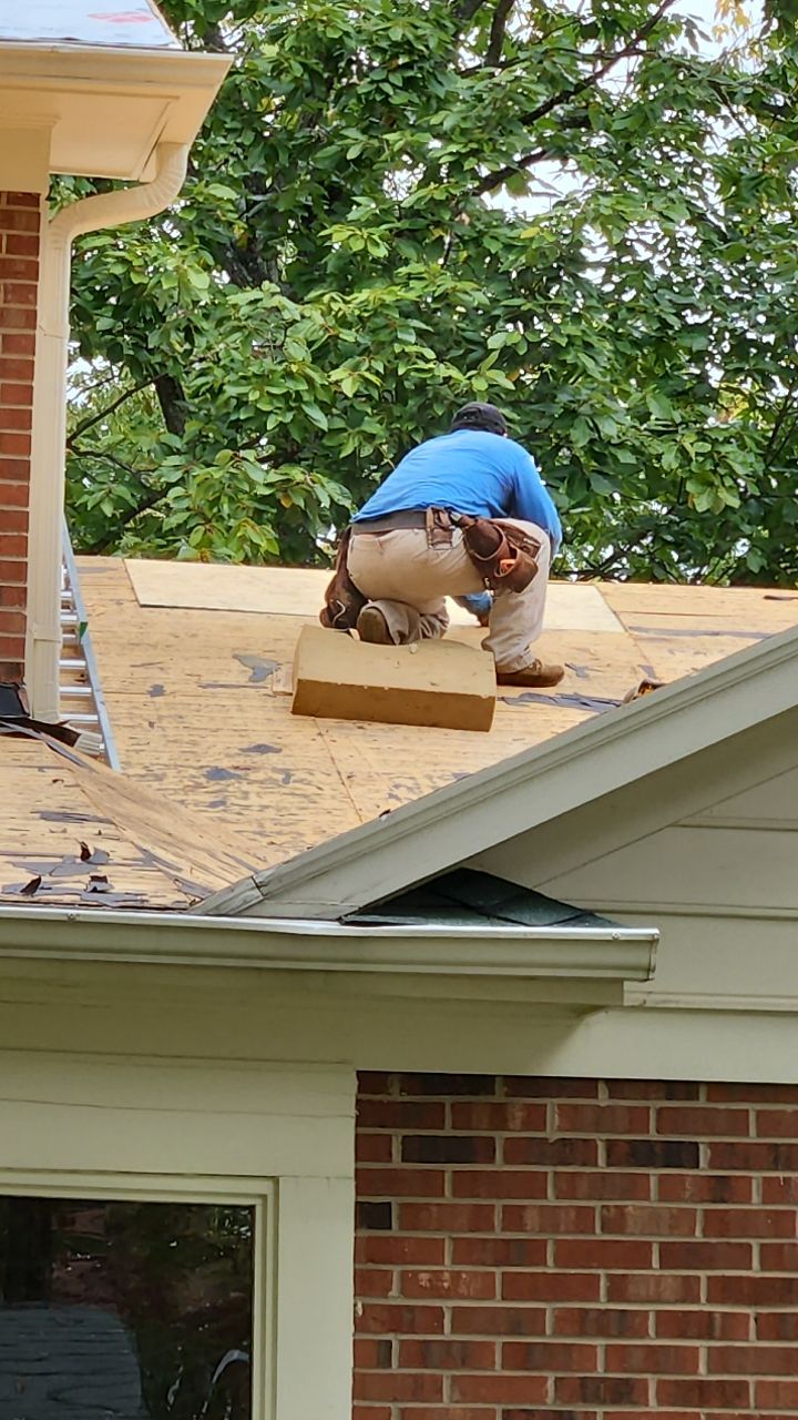 New Roof with Solar Panels by Just In Time Roofing and Restoration