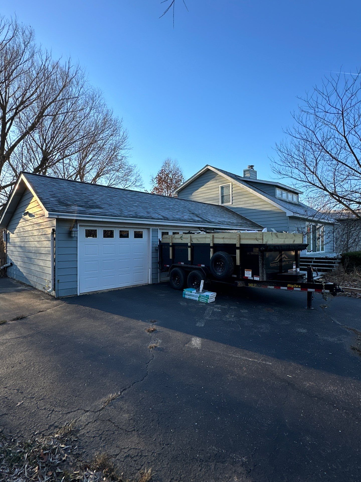 Residential Roofing Installation using Malarkey Roofing / Siding Installation by Perfect Exteriors Inc. 