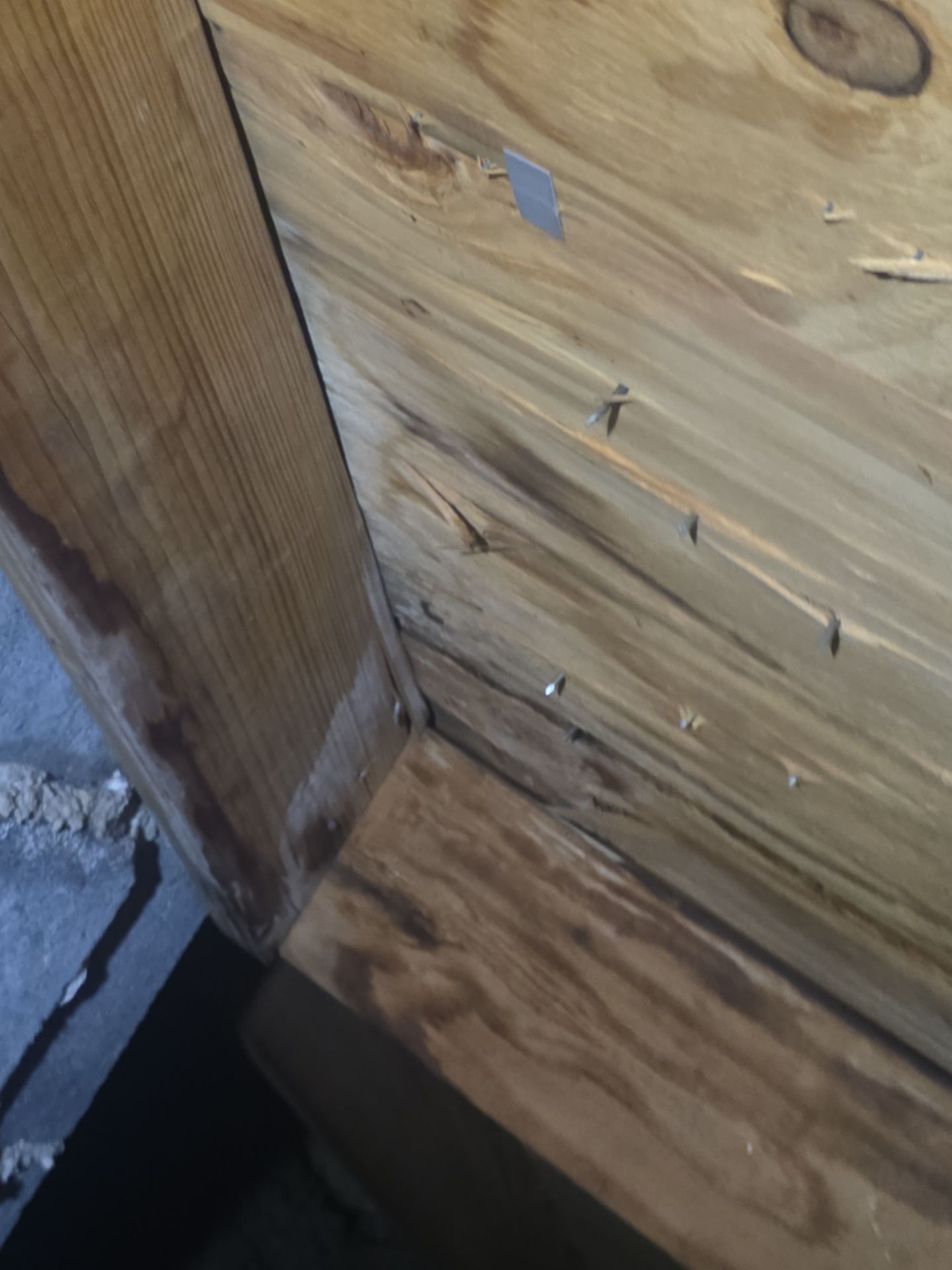 Structural and roof repairs with custom metal work by REPS Austin Area Roofer