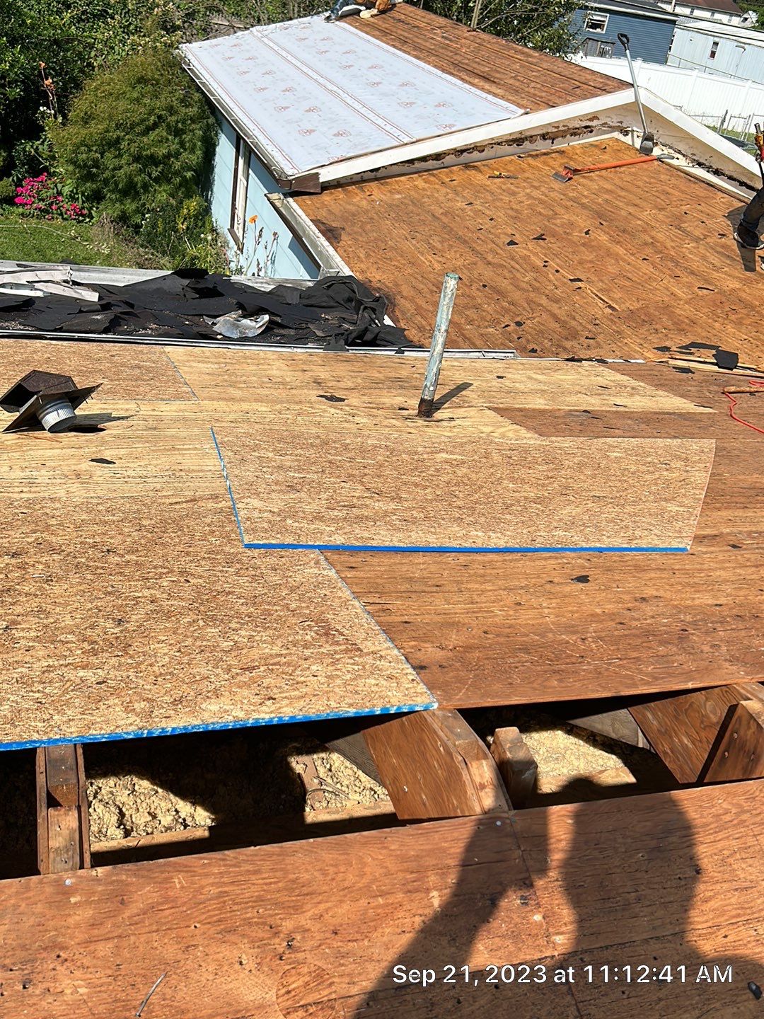 Residential Roofing Repair using Metal by Mr. Roofer