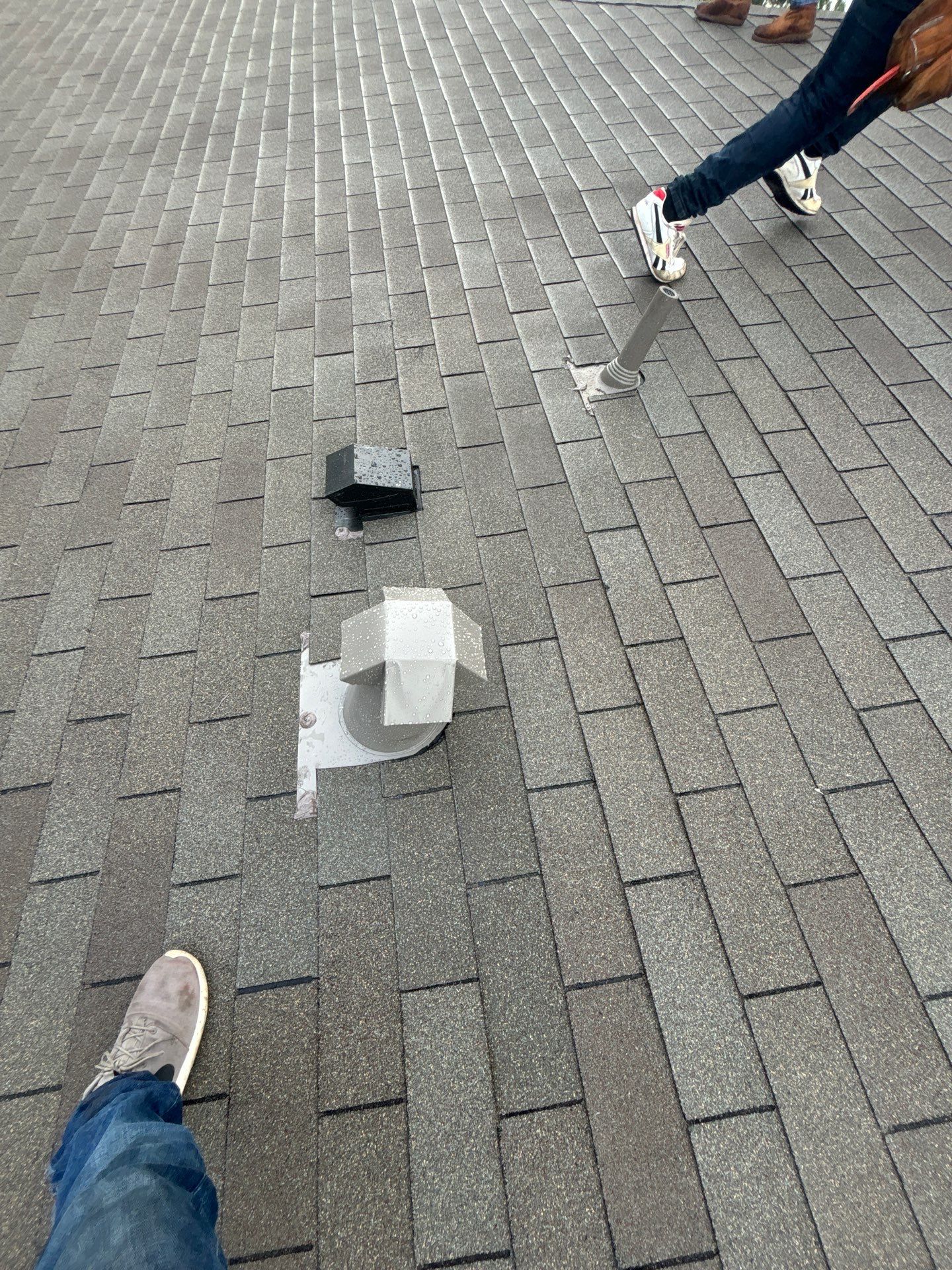 Hail Damage using Owen's Corning Duration (Lifetime) Shingles by Roof Repair Services LLC
