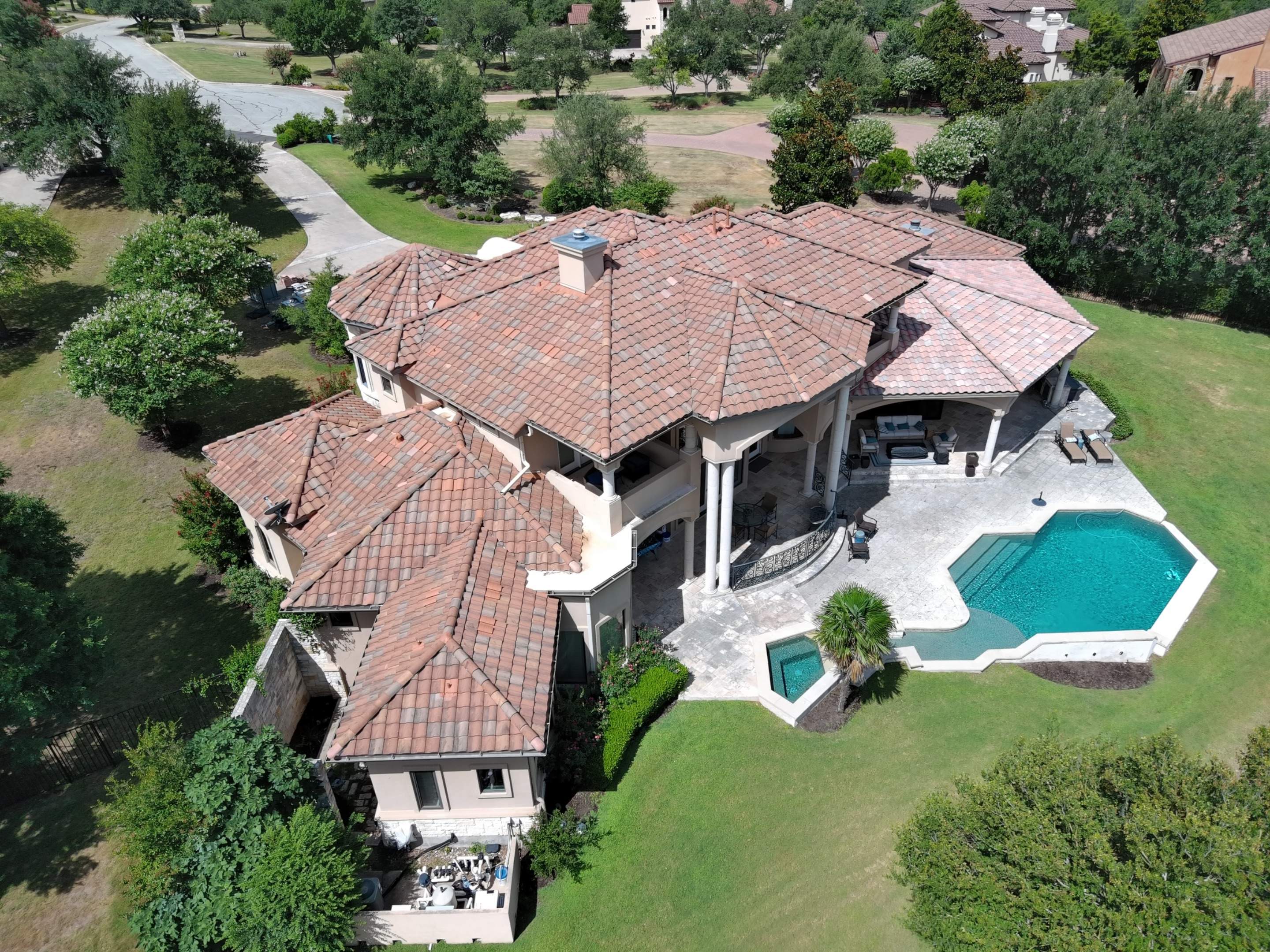 Tile Roof in Steiner Ranch by Skywall Construction LLC