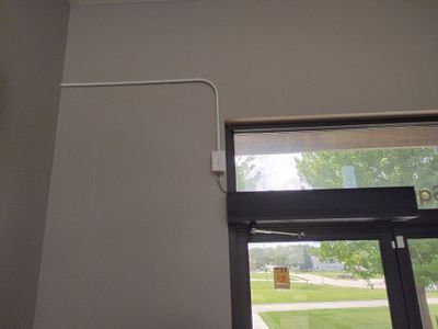 Electrical for handicap door. 