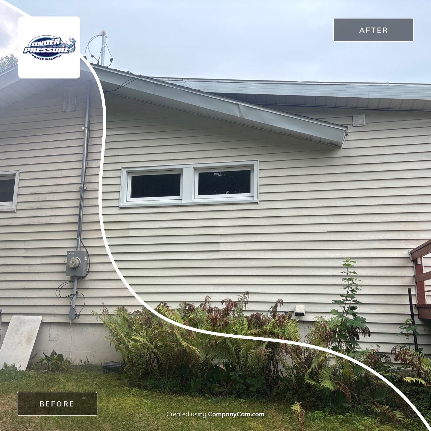 Vinyl Siding and Deck Pressure Washing Service in Stoughton by Under Pressure Power Washing