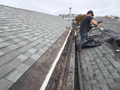Completed roofing project by Alpha Eagle Roofing in San Francisco, CA