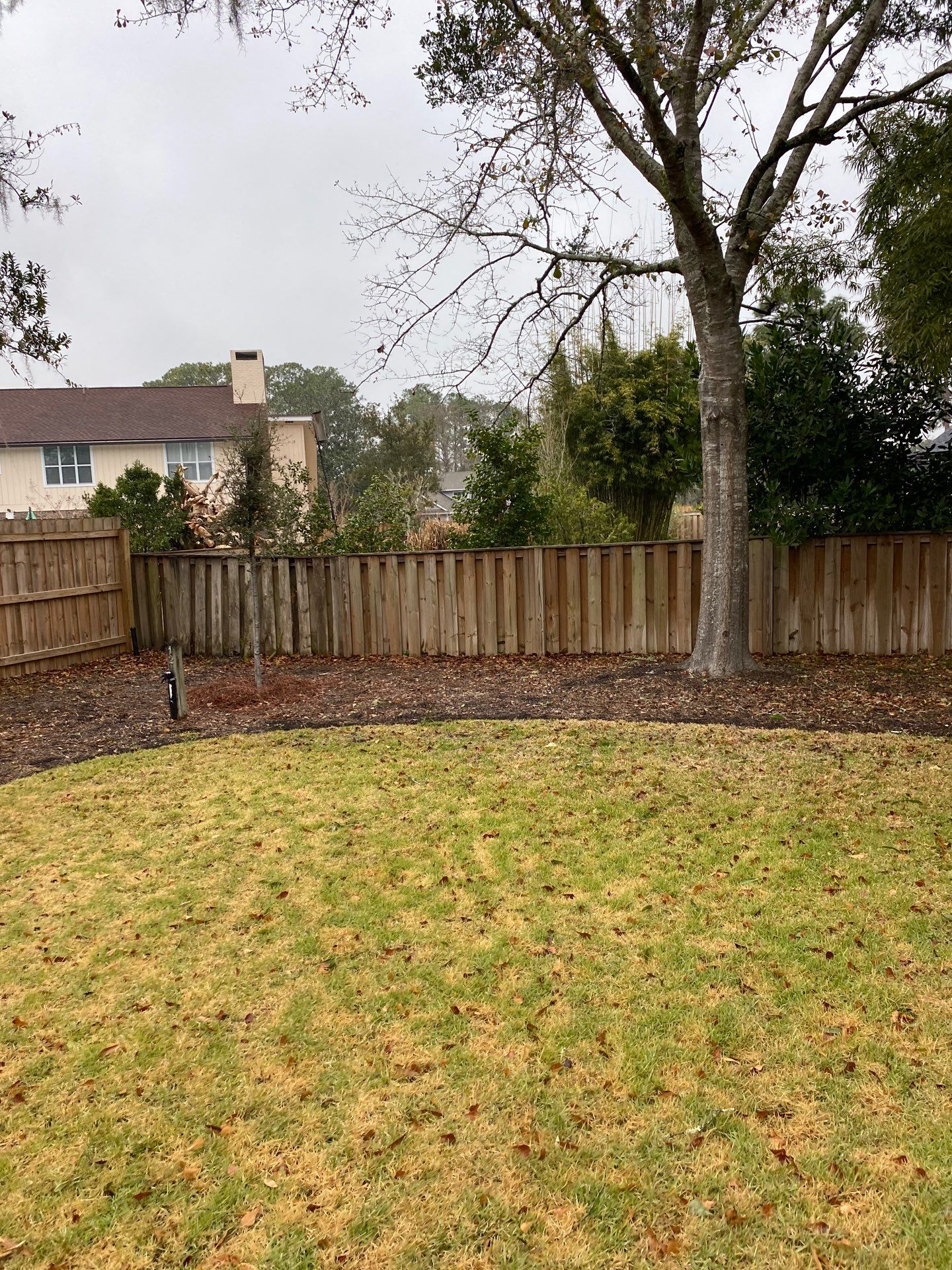 Deerwood Resident | Pine Straw Install by ProGreen Services