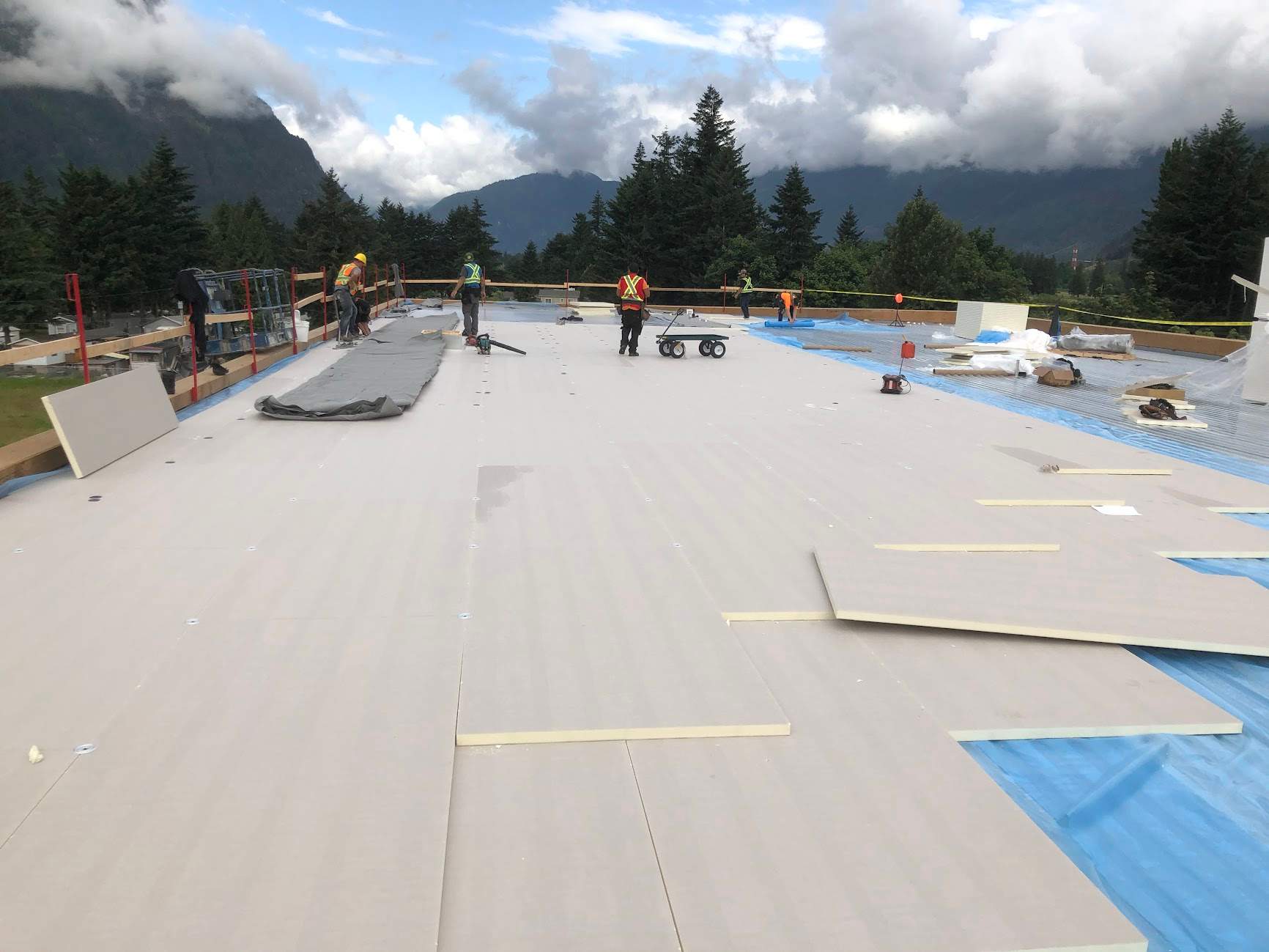 Residential Roofing Installation using Durolast by Top Notch Roofing Inc