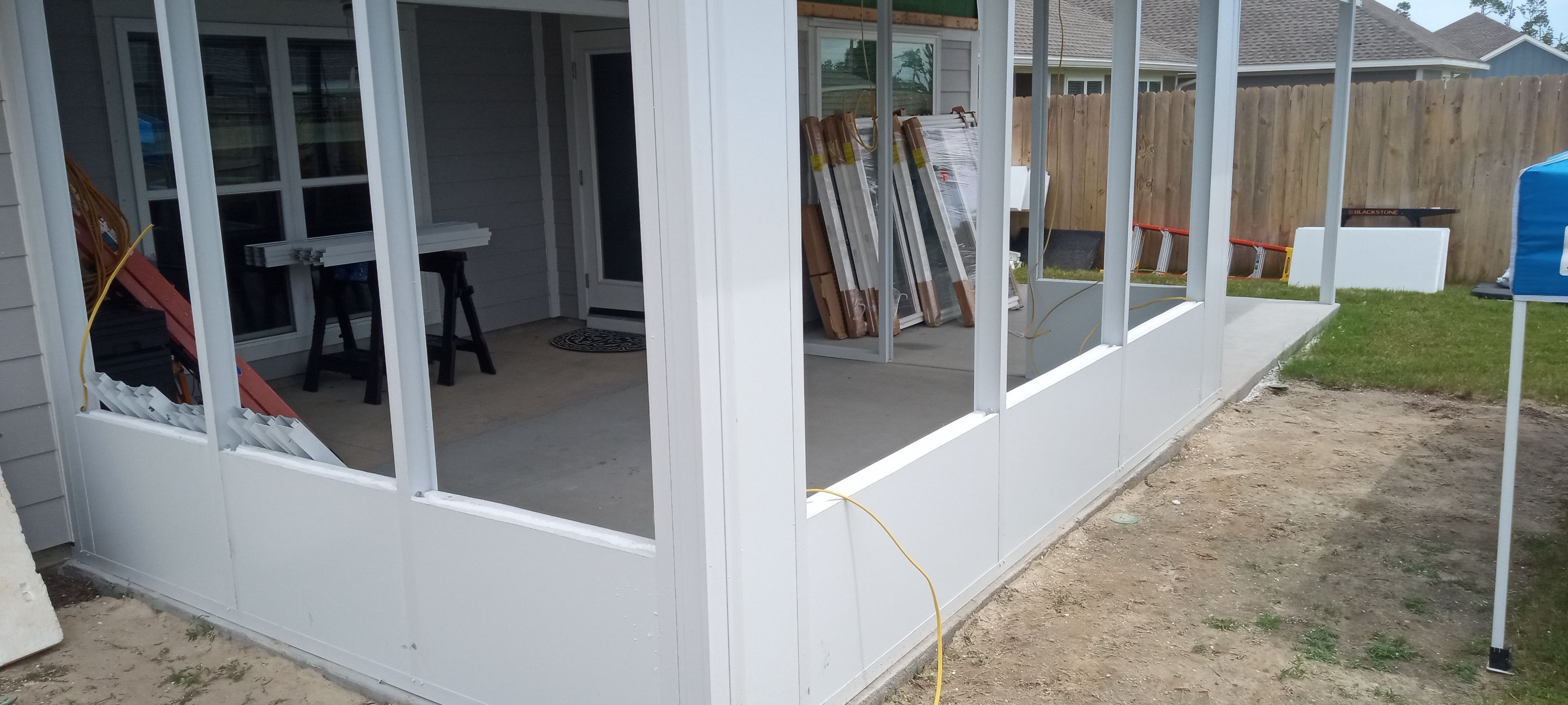 Glass Room w/Colorbeam by Titan Sunrooms