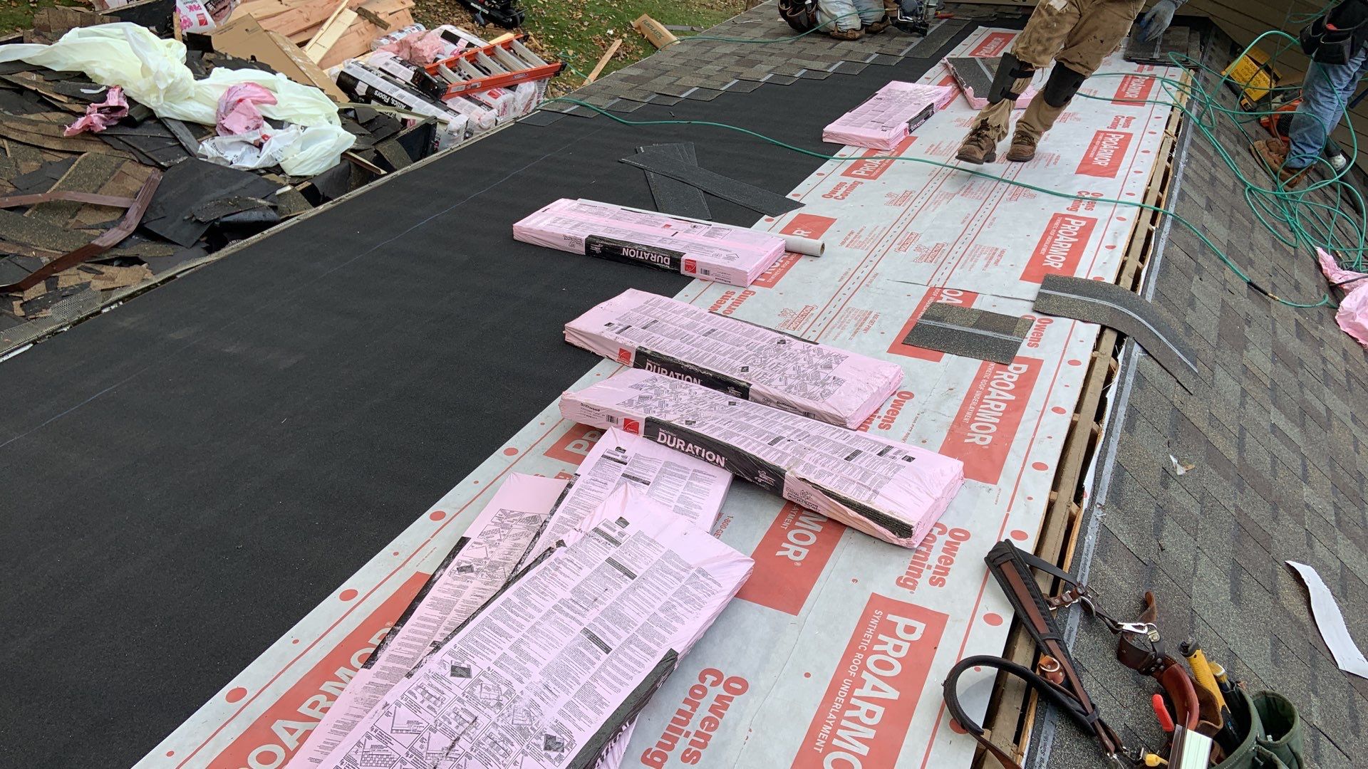 Roof Replacement using Owens Corning by 180 Contractors