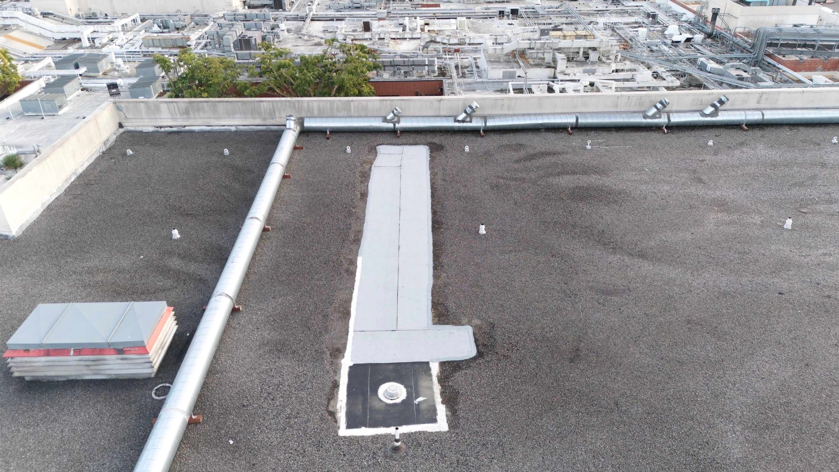 Project in Anaheim by Shark Commercial Roofing Systems