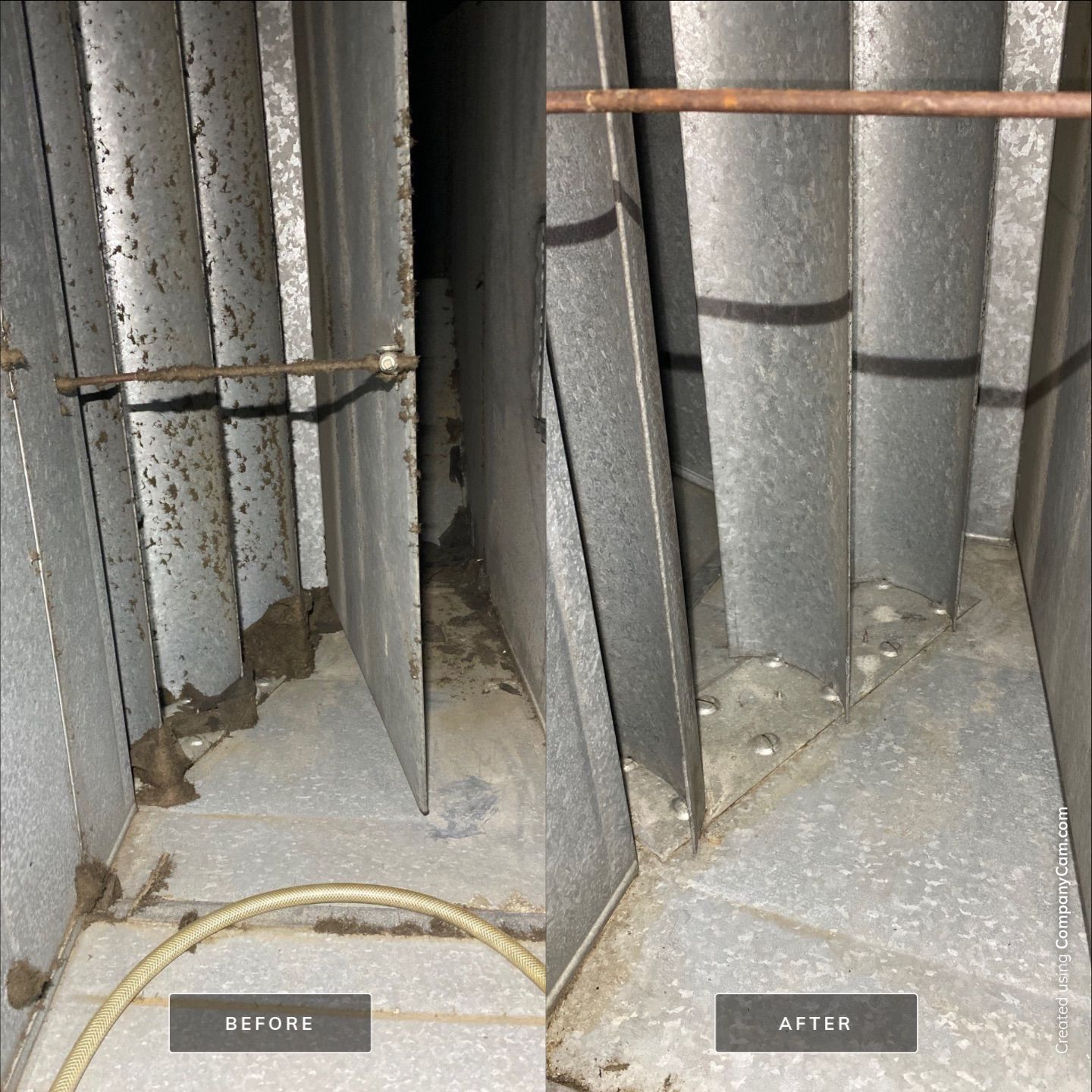 Project in Columbus by Voyager Air Duct Cleaning