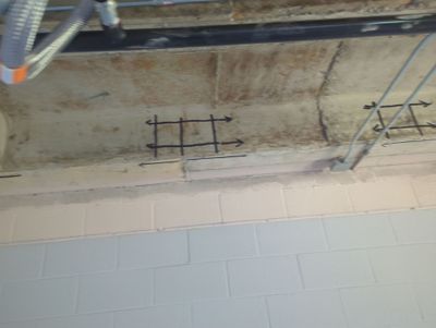 Reinforcement for free standing walls