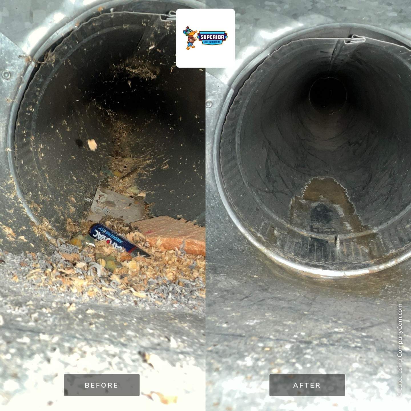 Air Duct Cleaning With a Vacuum Truck in East Palestine, OH by Superior Air Duct Cleaning