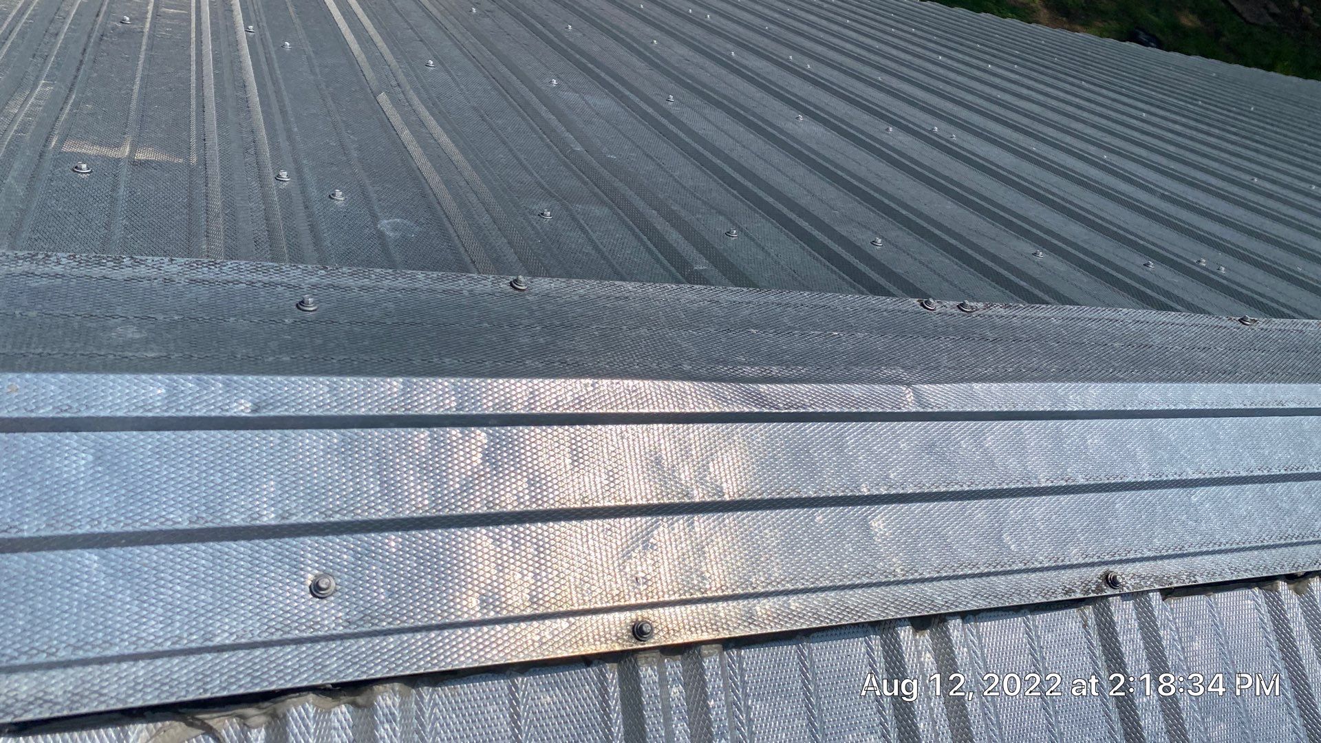 Beautiful Standing Seam Metal Roof by Just In Time Roofing and Restoration
