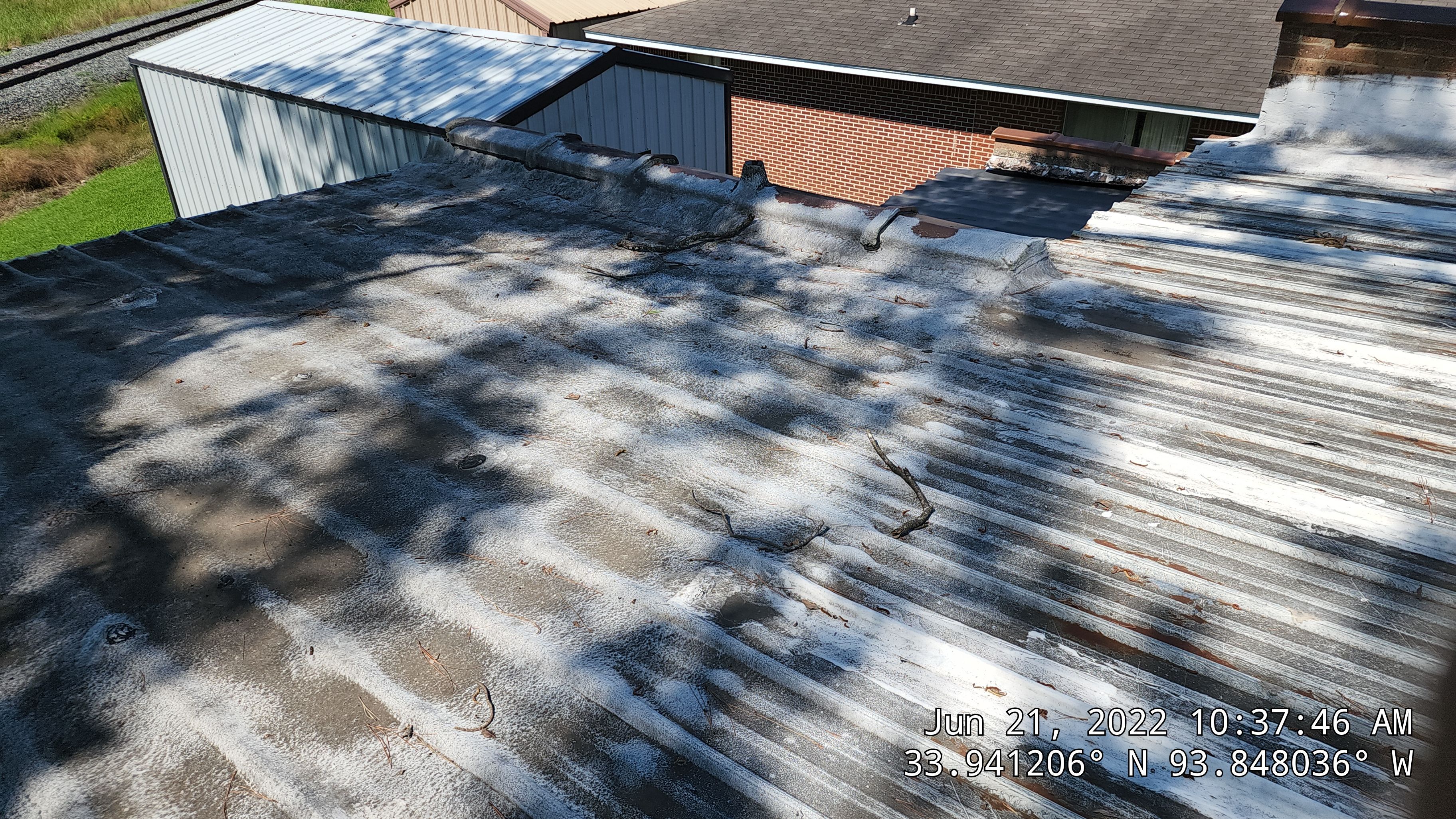 Commercial Roofing Installation using Aldocoat Coatings by Hostetler Roofing