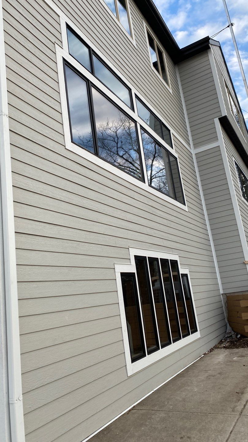 Siding Installation using LP Smart Siding by Total Restoration Services