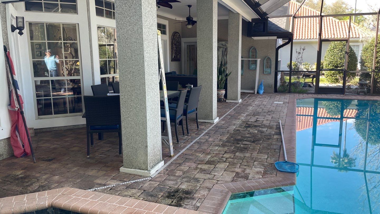 Pavers using Concrete Sealant by DuraSeal
