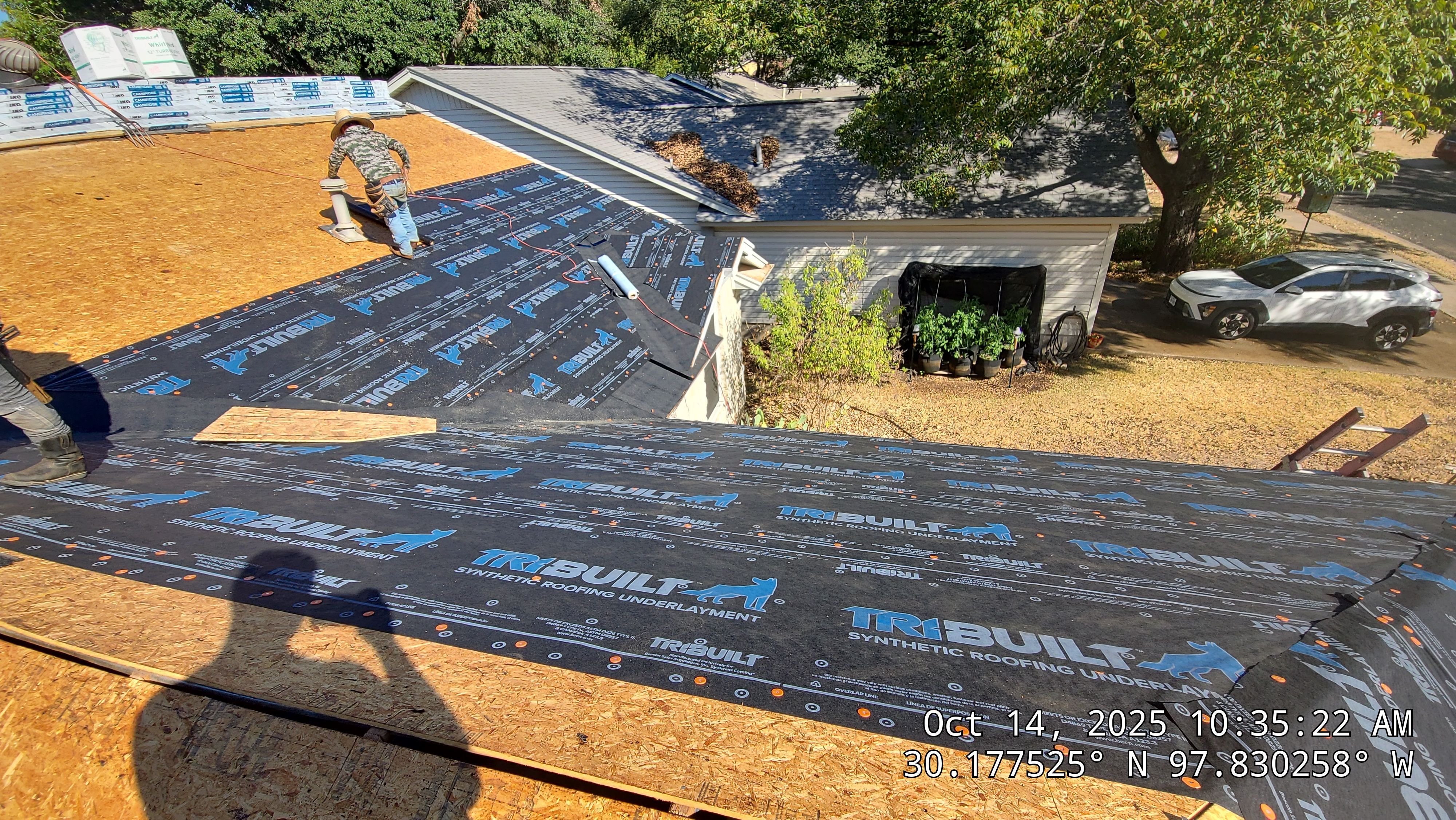 Residential Roof Replacement and Decking Repair in Austin by Caliber Restoration LLC