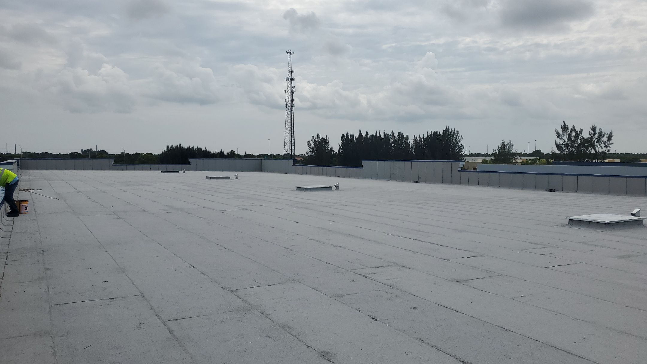 Torch Applied Modified Bitumen Roof Installation by Sailfish Roofing