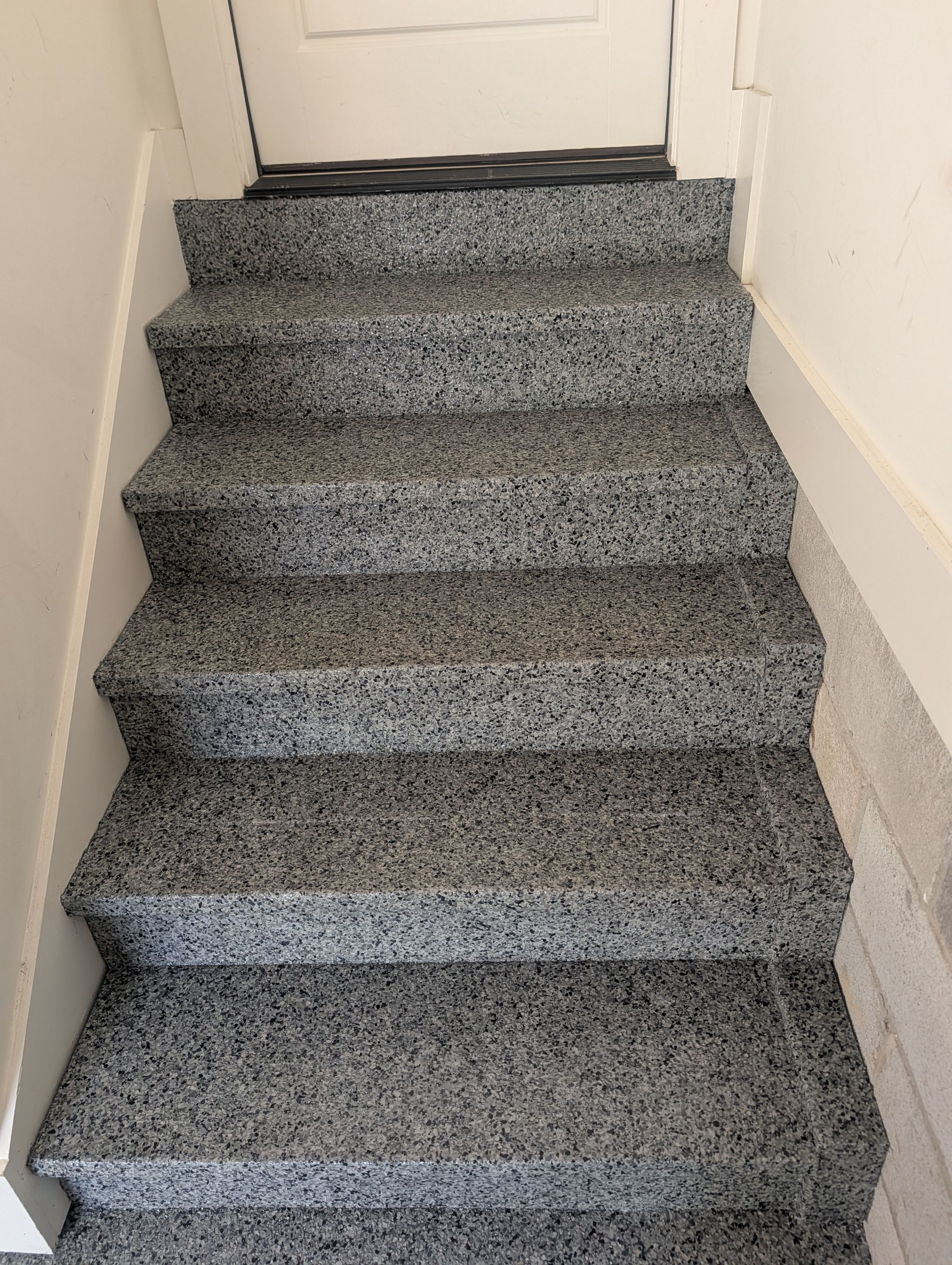 Garage Floor Coating using Nightfall by My Garage Floor Guys