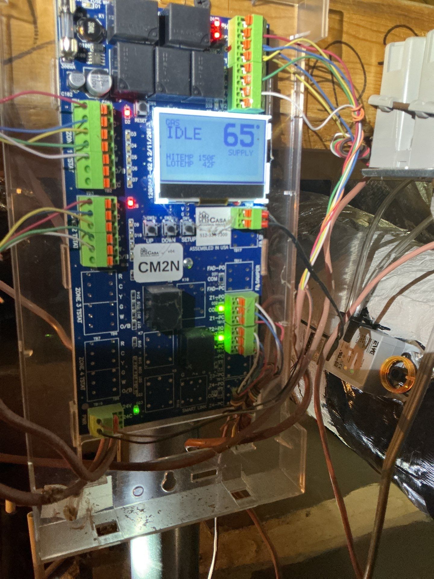 Lennox HVAC System Maintenance and Zoning Control Installation in Schertz by Premier Pros