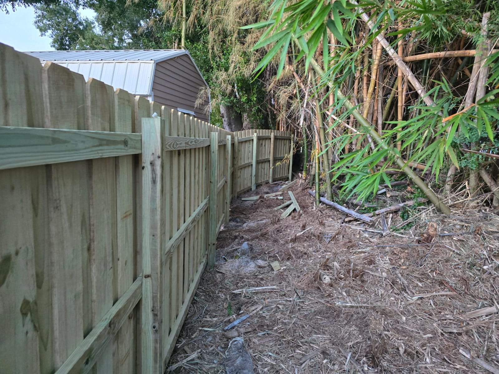 Custom Wood Privacy Fence and Gate Installation in Punta Gorda by True Fence LLC