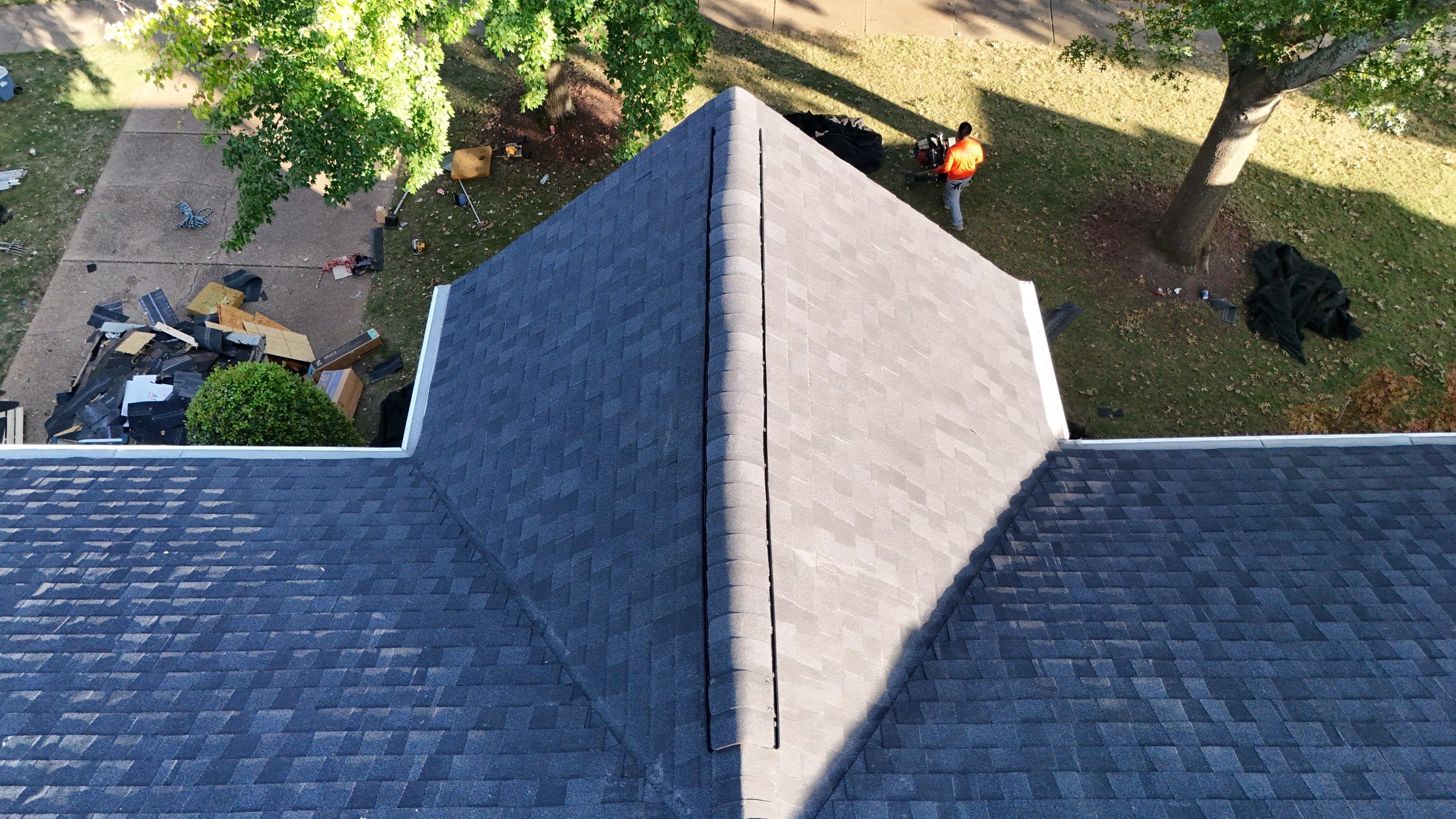 Charcoal Black Re-Roof by Royal House LLC