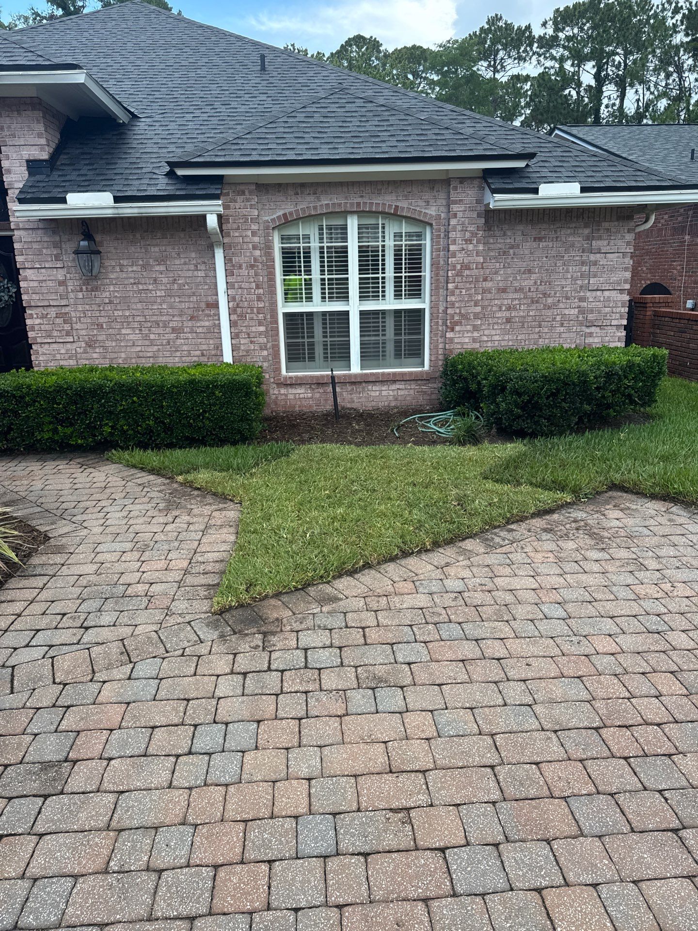 Deerwood Resident | Sod Install & Bed Design by ProGreen Services