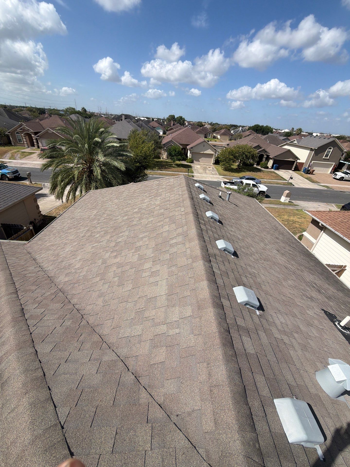 New Roof with better Ventilation  by Bayfront Roofing and Construction