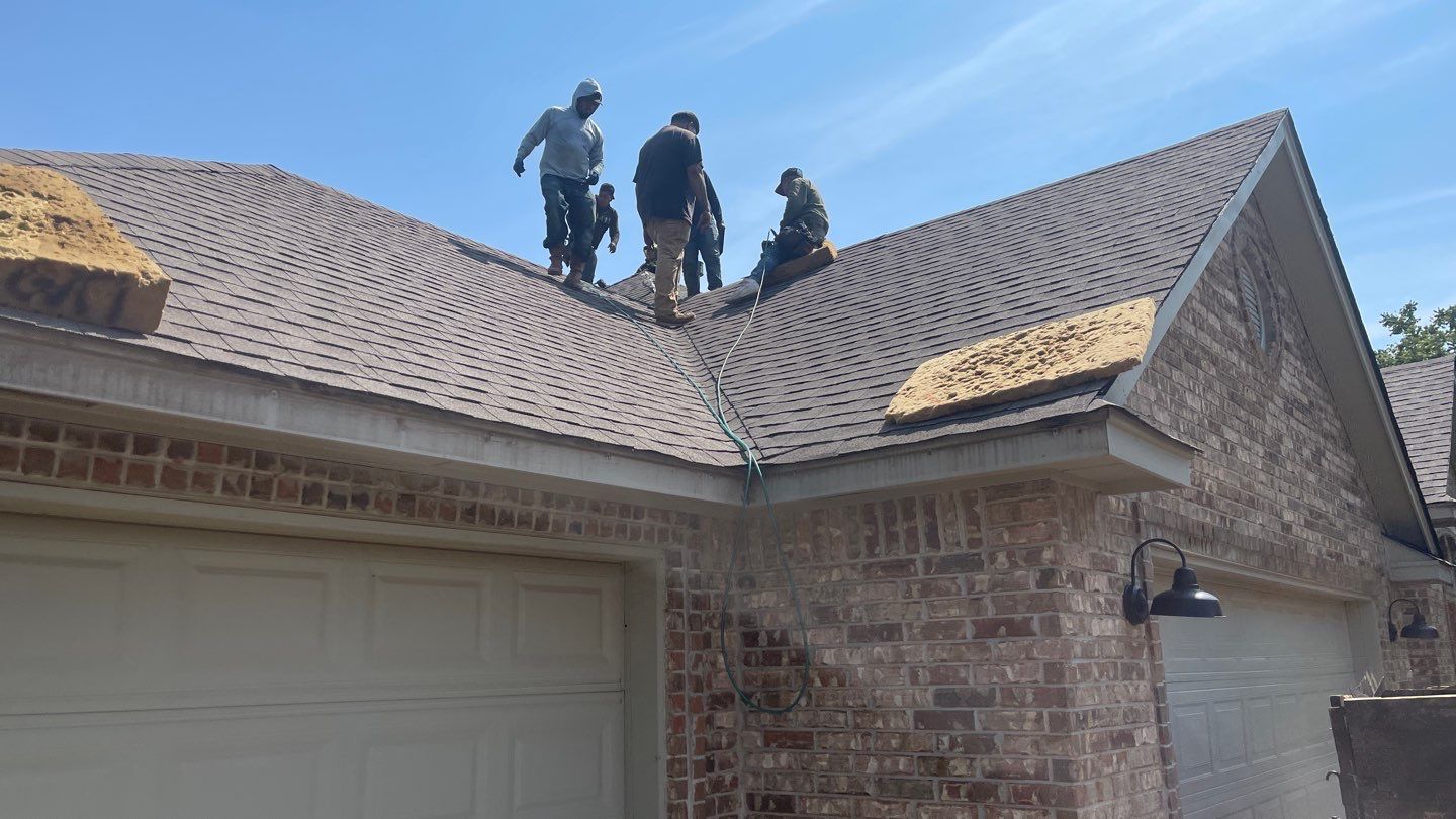 Residential Roofing Installation using GAF Natural Shadow  by A & H Roofing and Contracting