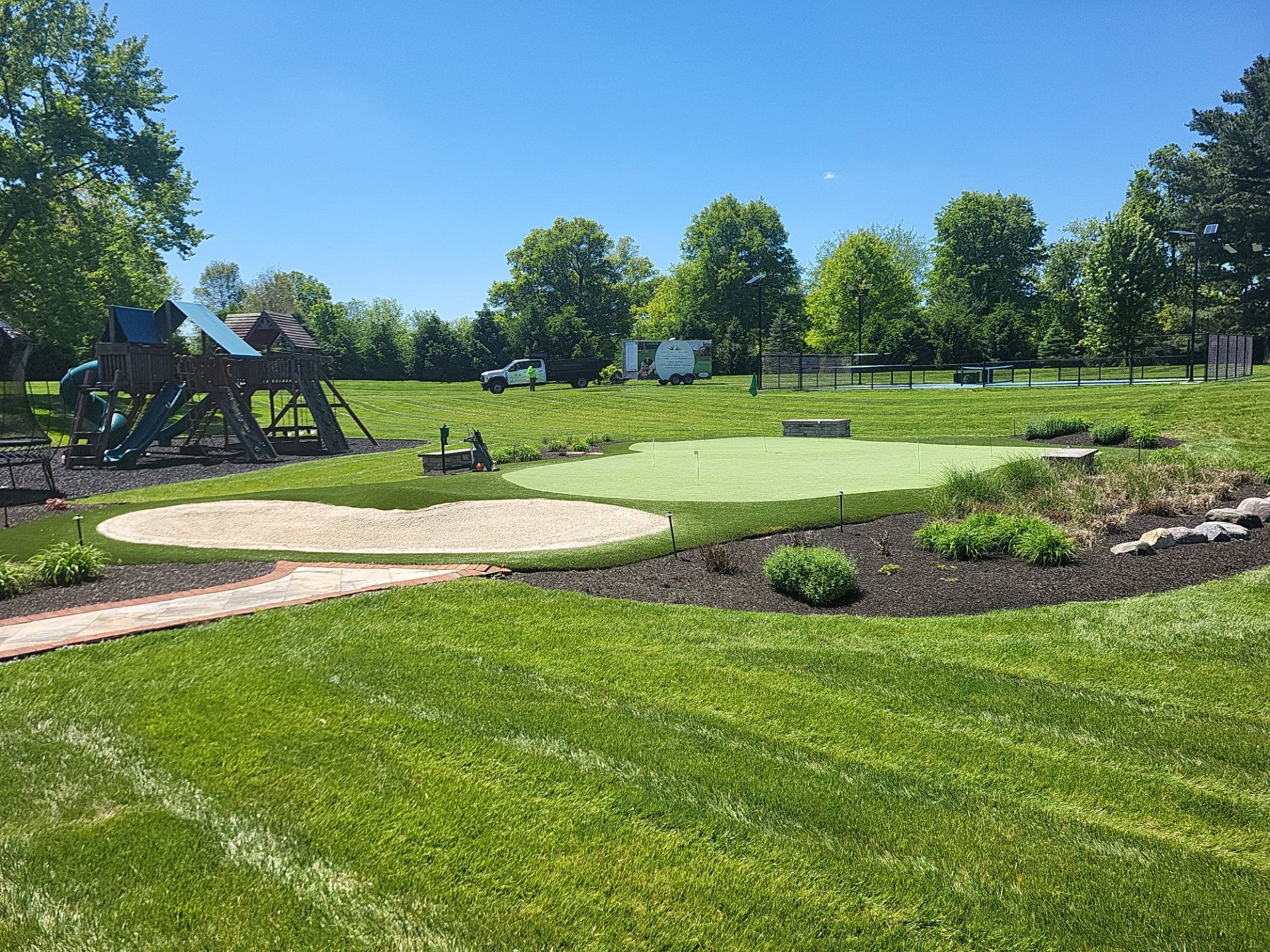 Project in Galena, OH by Southwest Greens Midwest