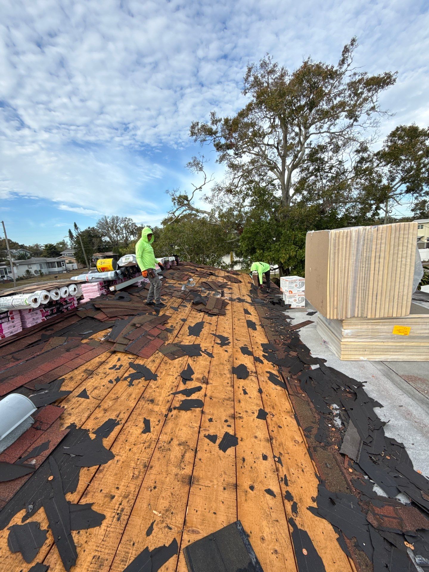 Project in St. Petersburg 33713 by Mitchell Roofing Company LLC