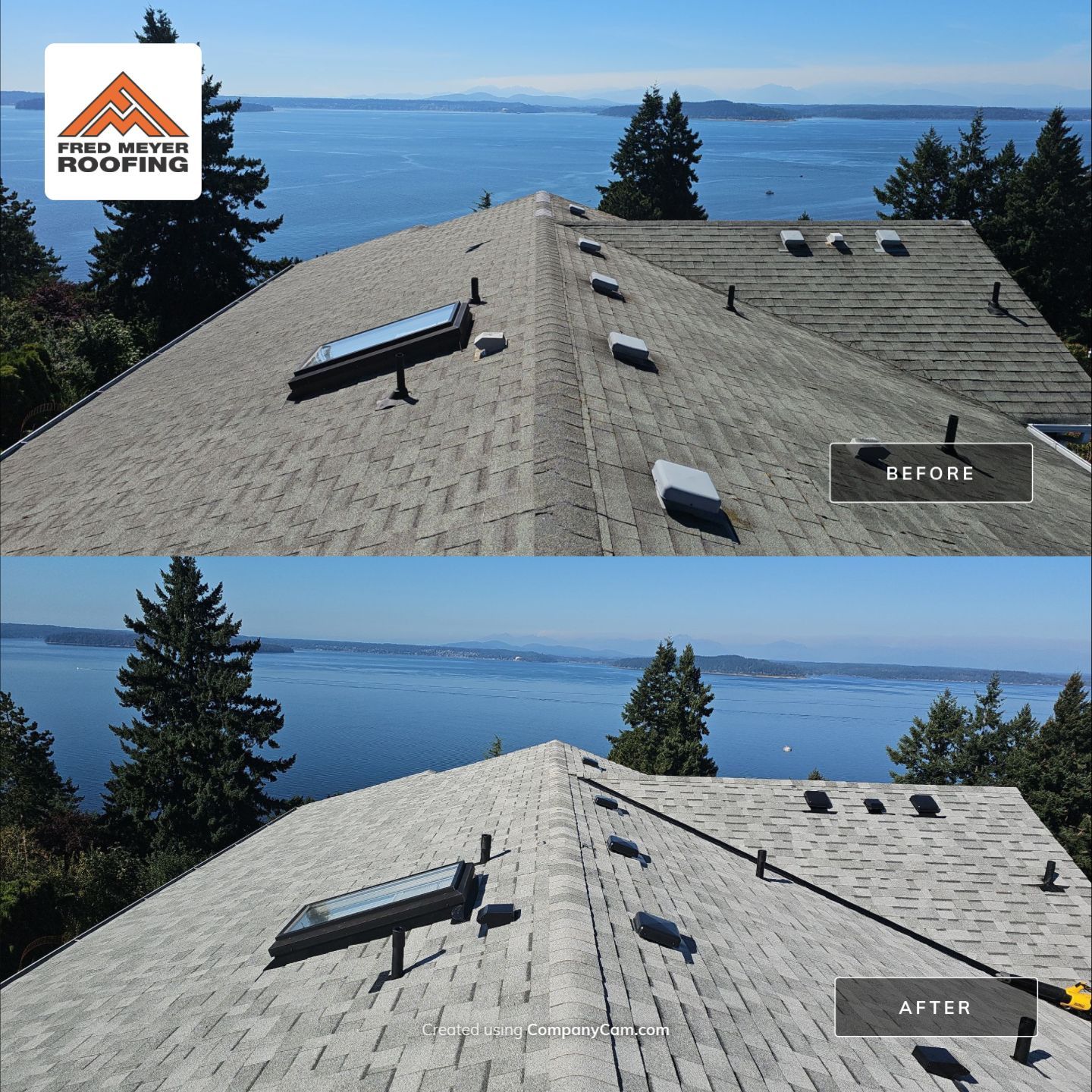 Roofing Project in Seattle by Fred Meyer Roofing