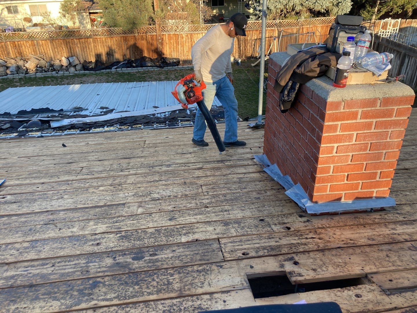 Meridian Single Level Residential Roofing Installation by ID Roofing LLC