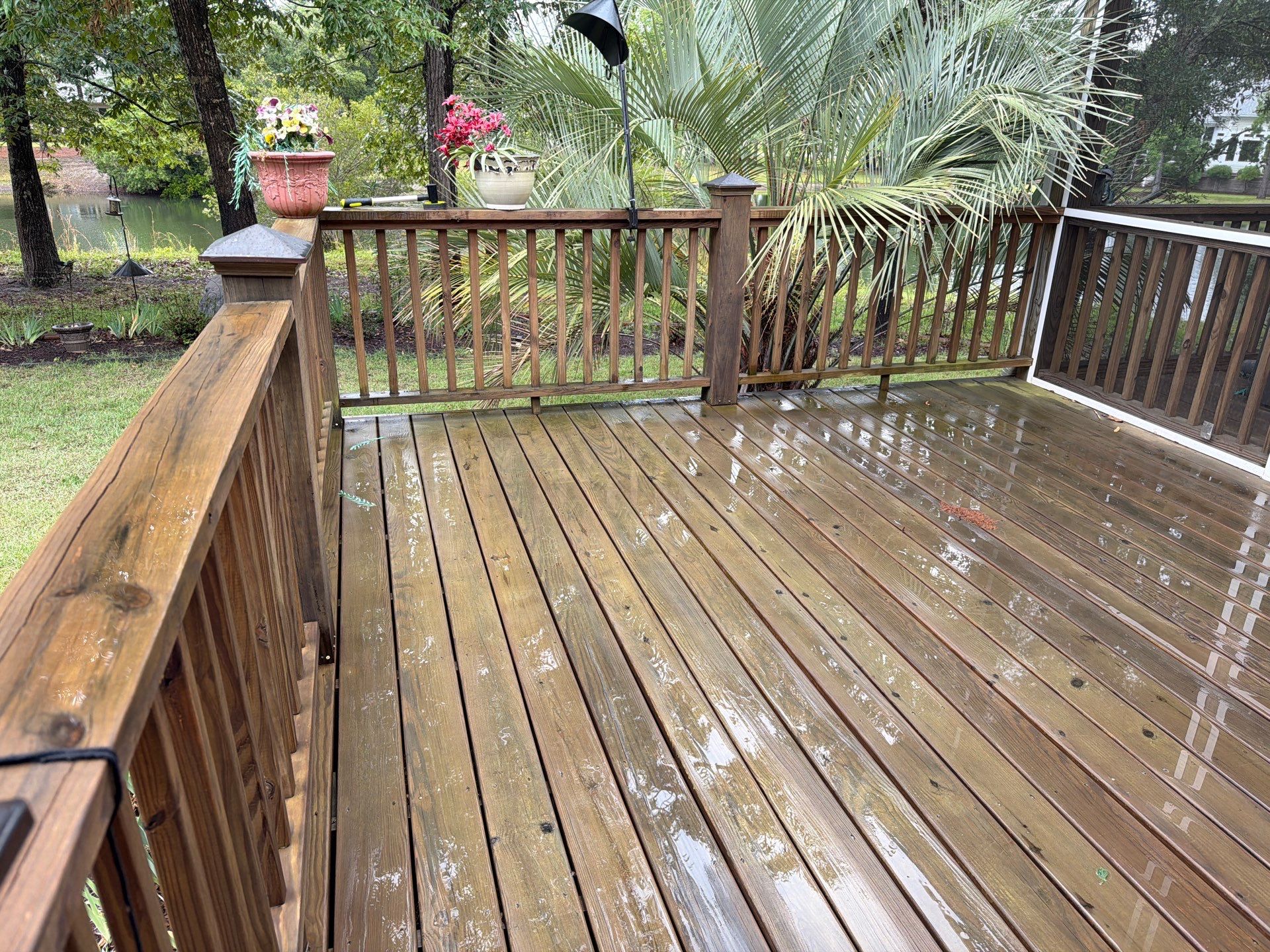 Deck using Wood Sealant by DuraSeal