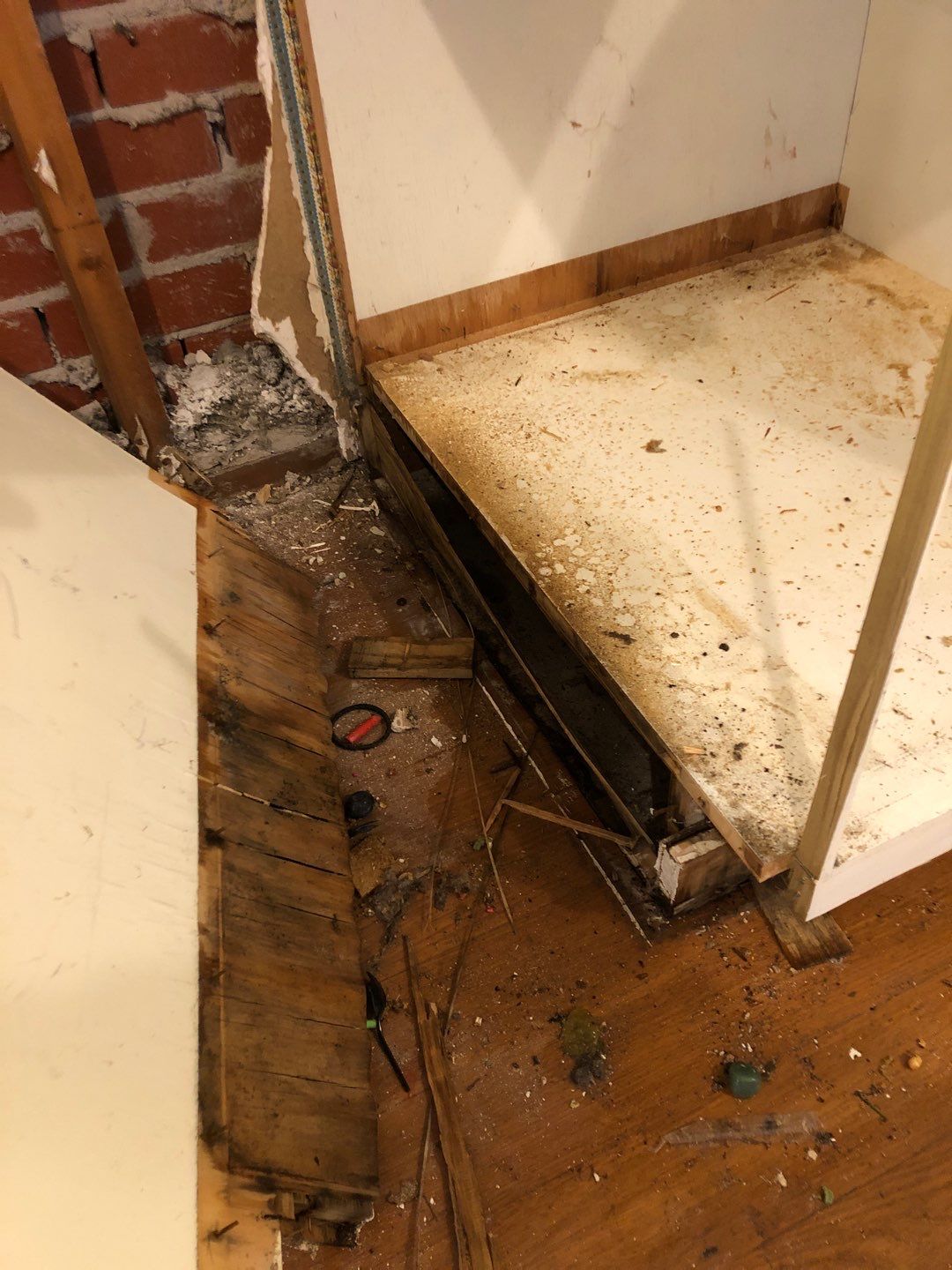 Home Remodel after Huge Water Damage by L&T General Contractors and Restoration INC