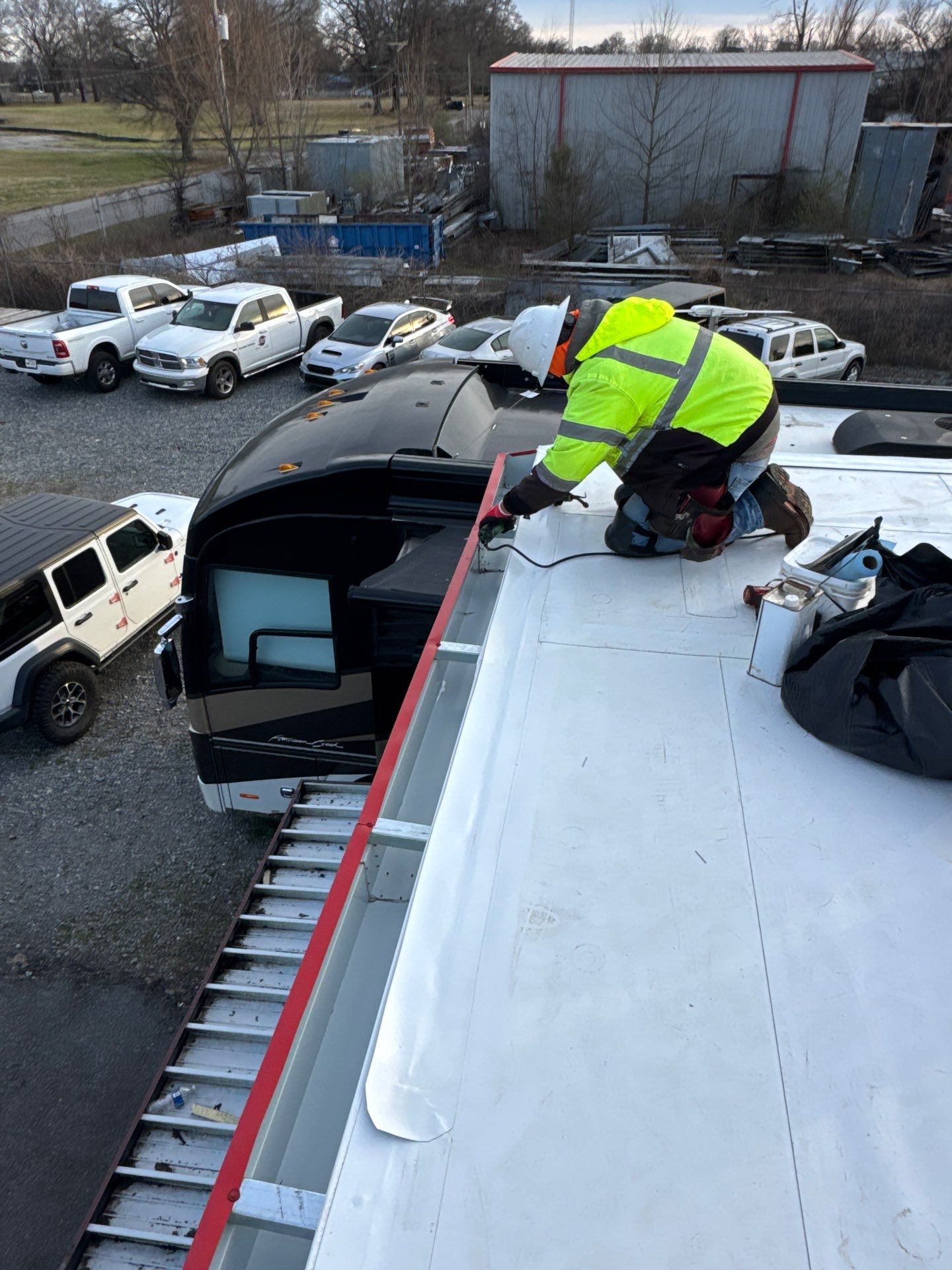 Desert Rose Carpet Cleaning NLR by Hostetler Roofing