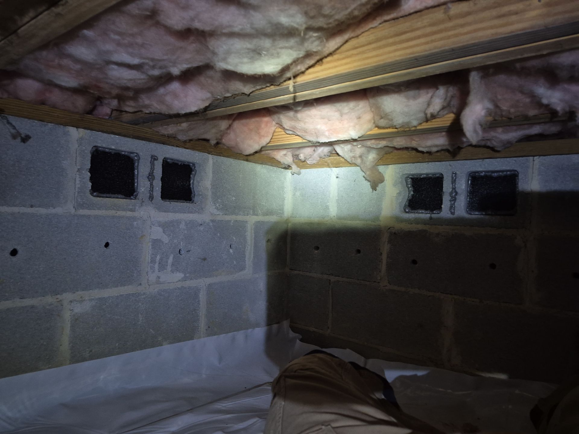 Project in Williamsburg by Patriot Crawl Space Repairs