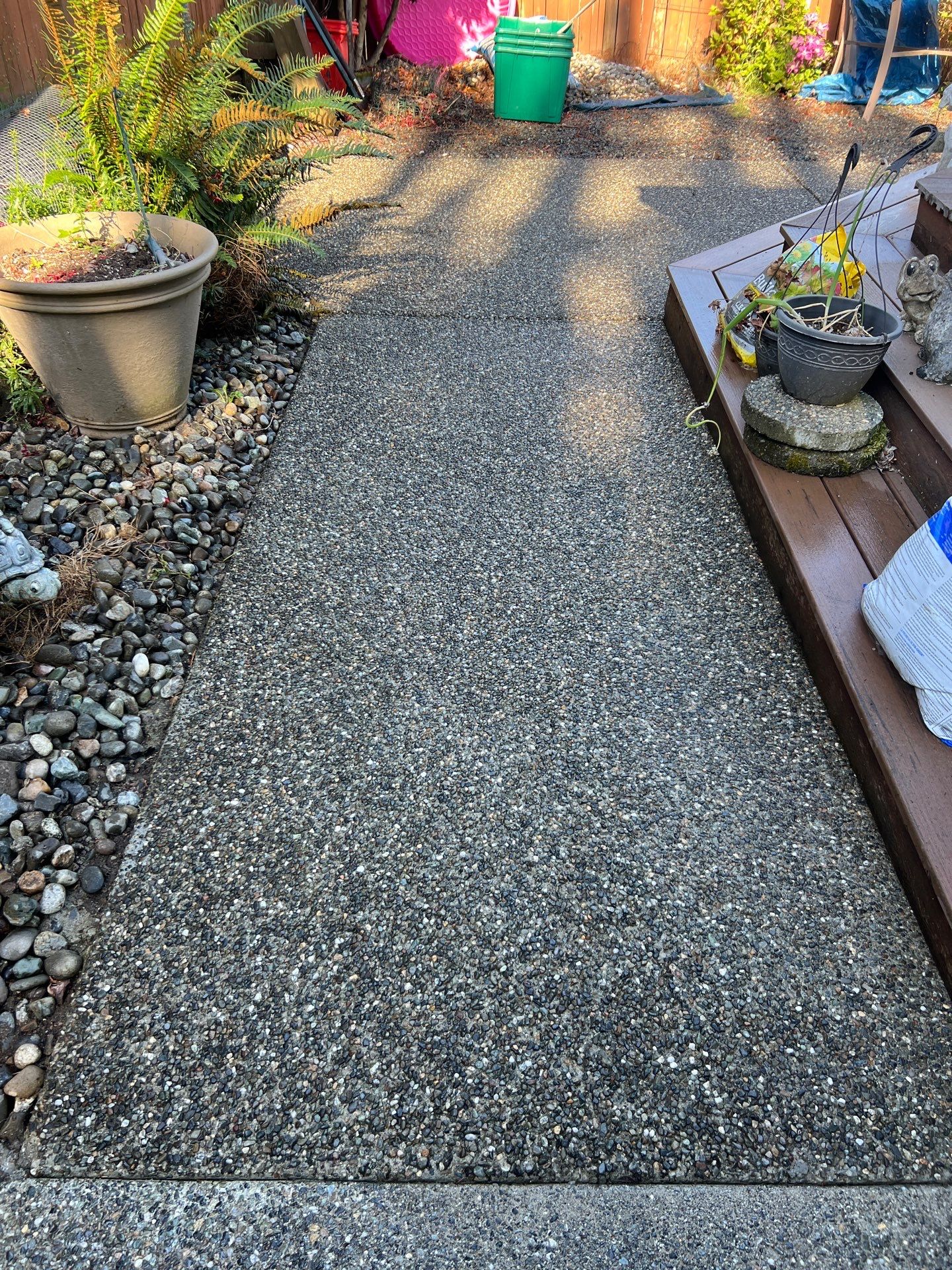 Joan | Concrete Driveway & Walkway   by Jireh Asphalt & Concrete Inc 