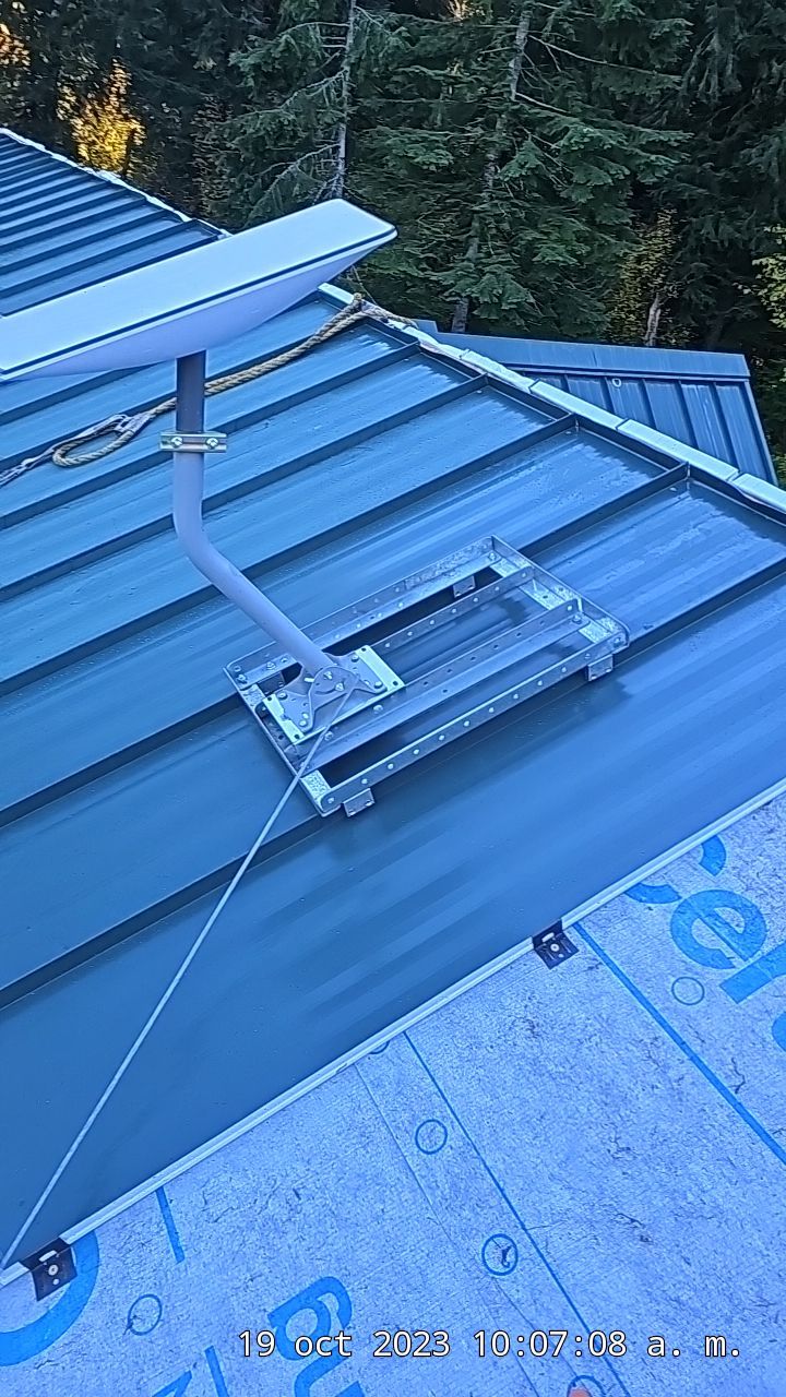 Metal Roof Project in North Bend by Roof Smart