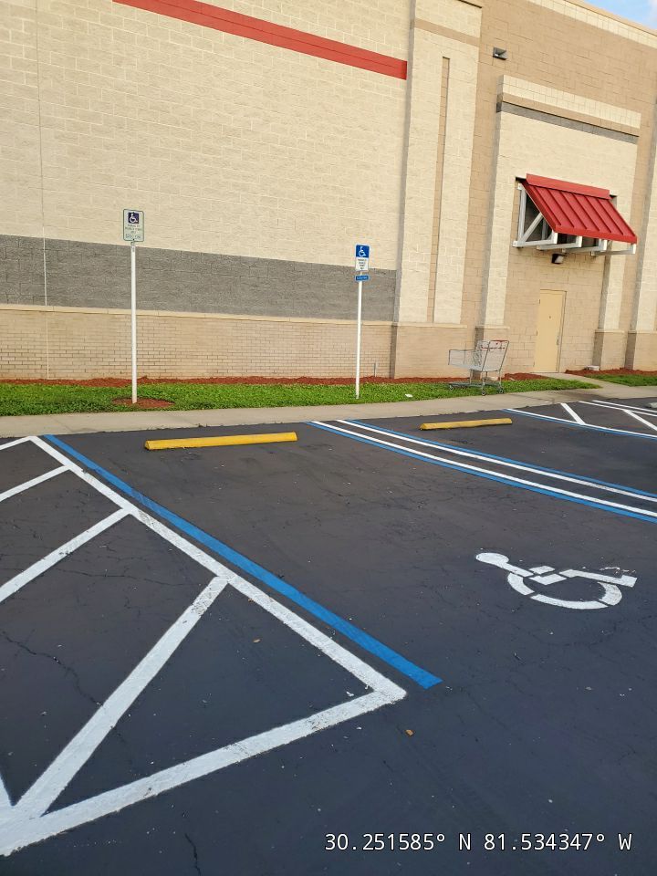 Costco Wholesale by Nationwide paving