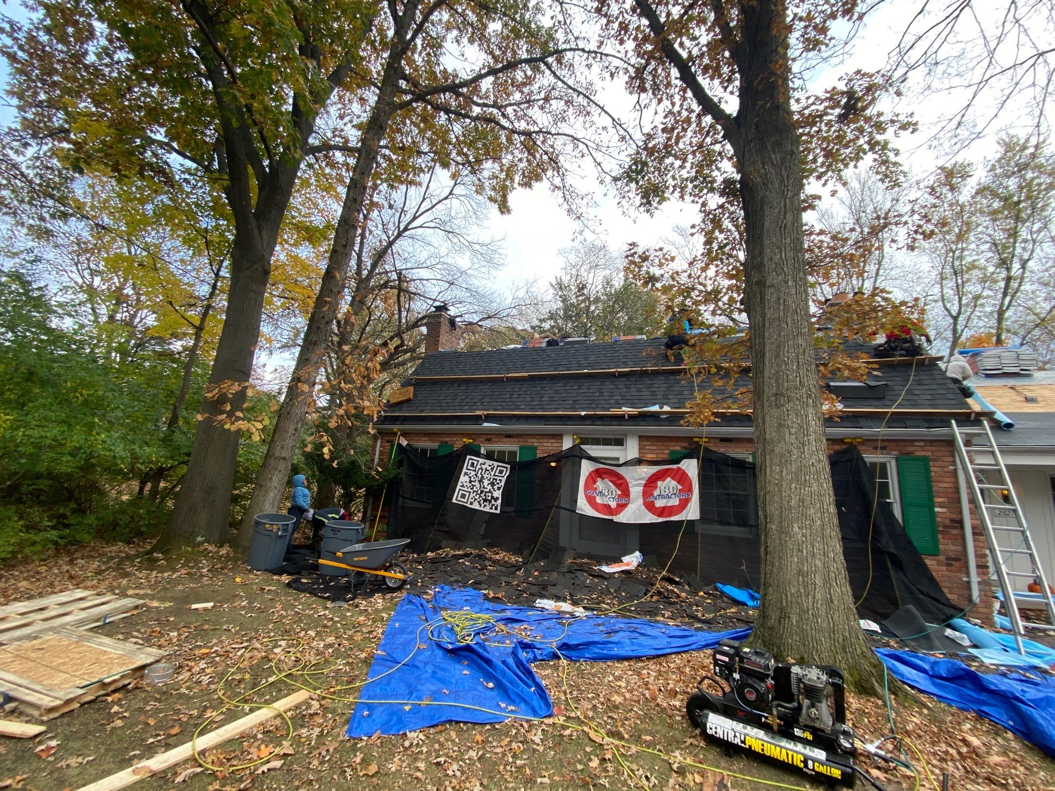 Roof Replacement using CertainTeed Landmark by 180 Contractors