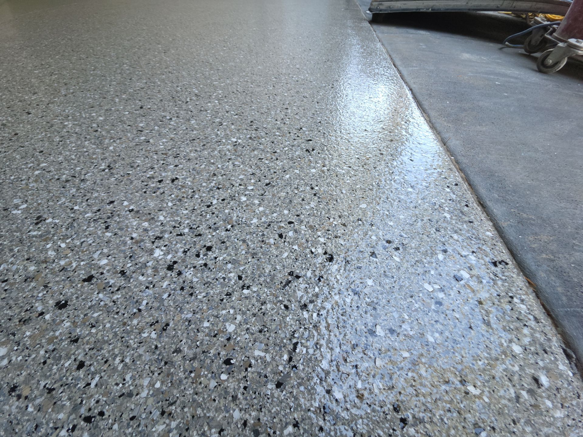 Durable Shale Hybrid Garage Floor Coating in Hayden by Croc Coatings, LLC